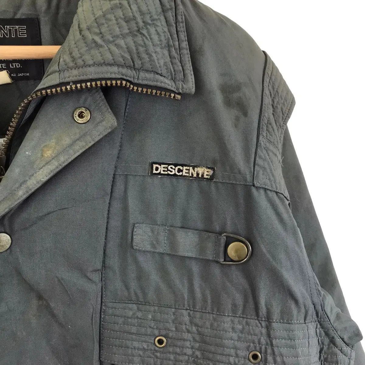 Descente Vintage DESCENTE JAPAN SKIER All Terrain Tactical Ski Jacket Size US L / EU 52-54 / 3 - 4 Thumbnail