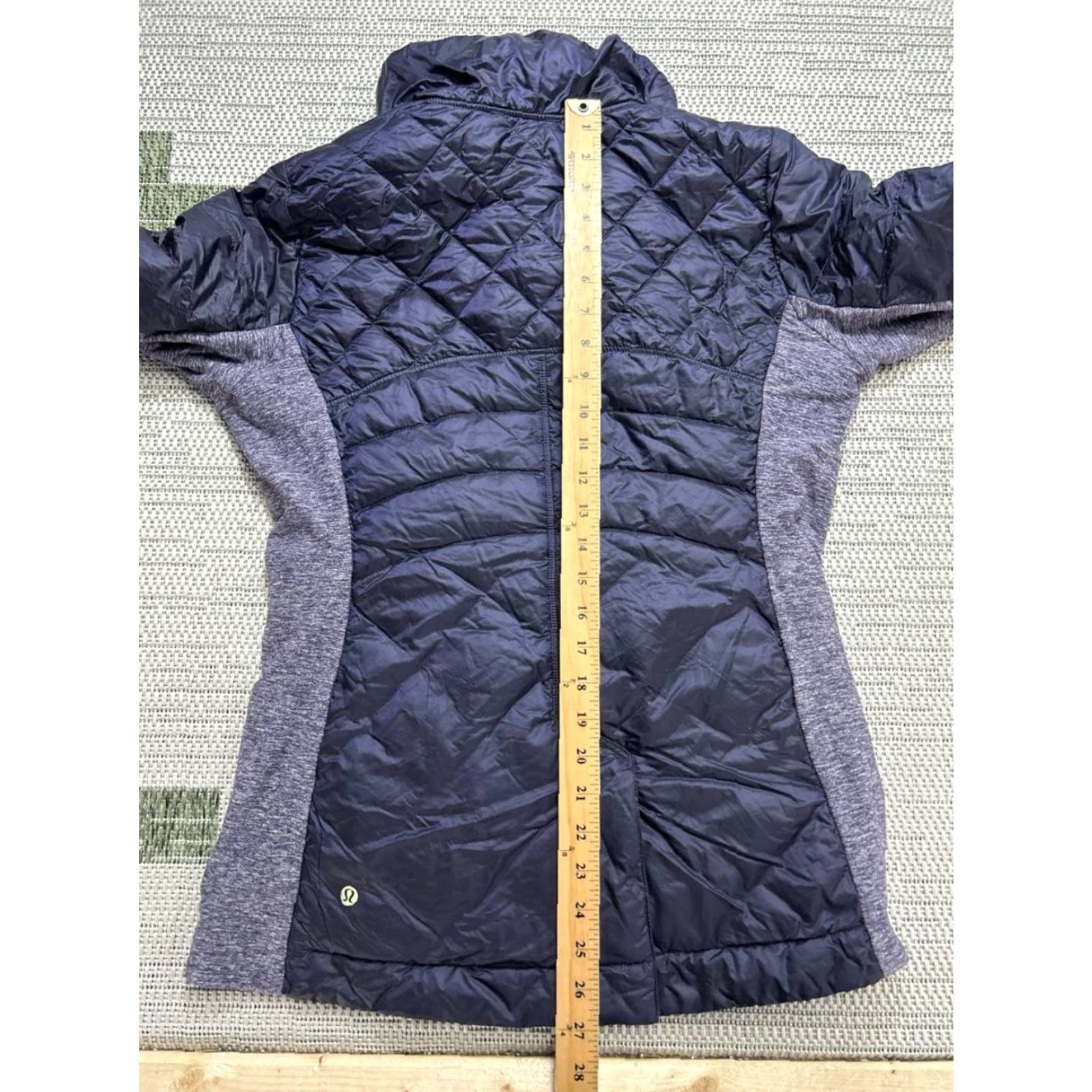 Lululemon Lululemon Down For A Run Jacket Womens 10 Purple Quarter Zip Puffer Size L / US 10 / IT 46 - 6 Thumbnail