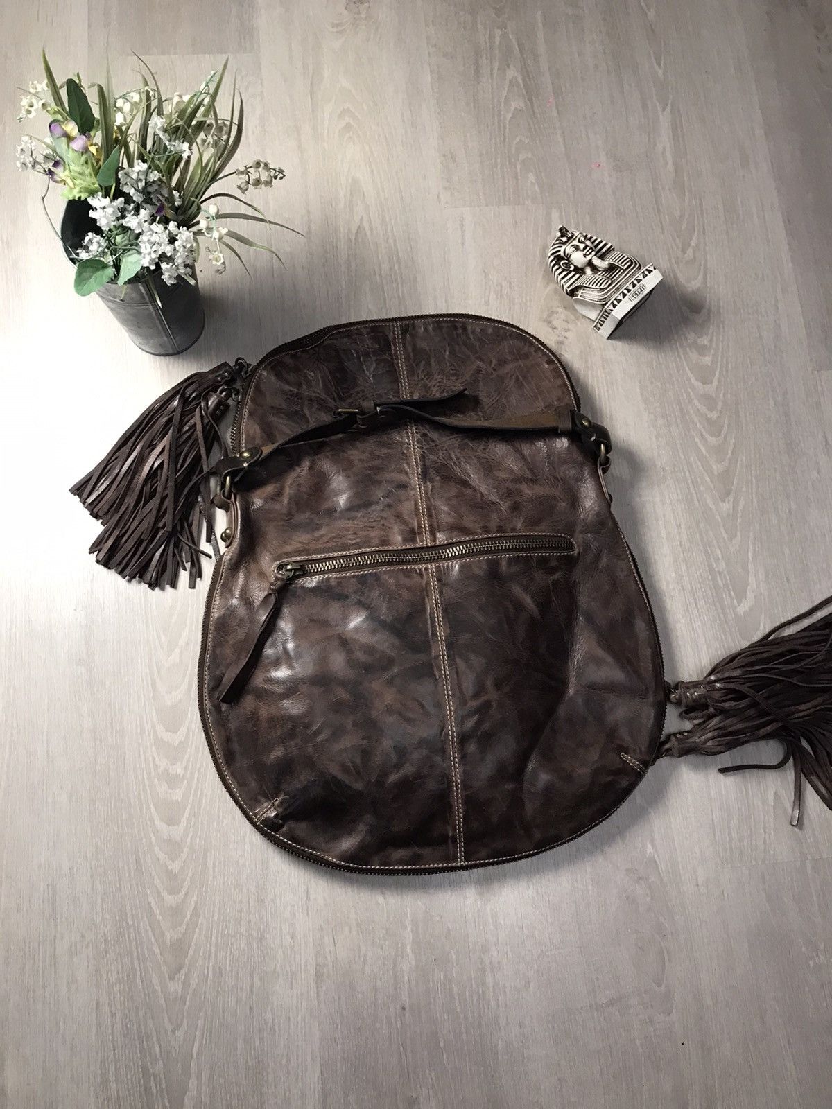 Allsaints × Leather Allsaints brown leather bag Size ONE SIZE - 5 Thumbnail