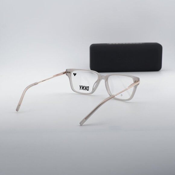 DKNY DKNY DK7012 011 Eyeglasses - Fog/Gold 53mm Rectangle Frame Size ONE SIZE - 9 Thumbnail