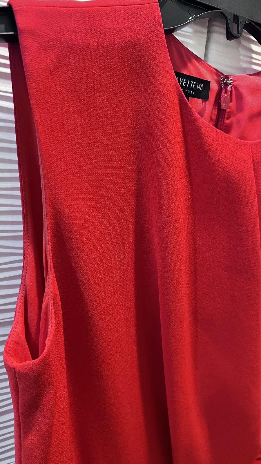 Lafayette 148 Women Lafayette 148 New York Jude Pleated Sheath Dress Size M / US 6-8 / IT 42-44 - 9 Thumbnail