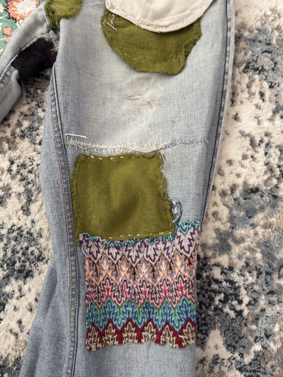 Levi's Levi Hippie Bell Bottom Orange tabs Size US 32 / EU 48 - 15 Thumbnail