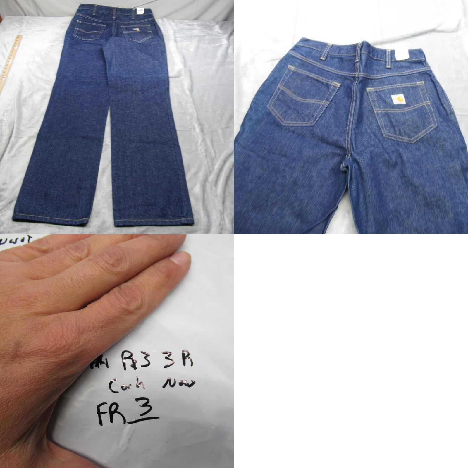 Carhartt Carhartt Jeans Men NEW Dark FR Fire Resistant Rugged Work 34x34 32x34 Actual Size US 32 / EU 48 - 8 Thumbnail