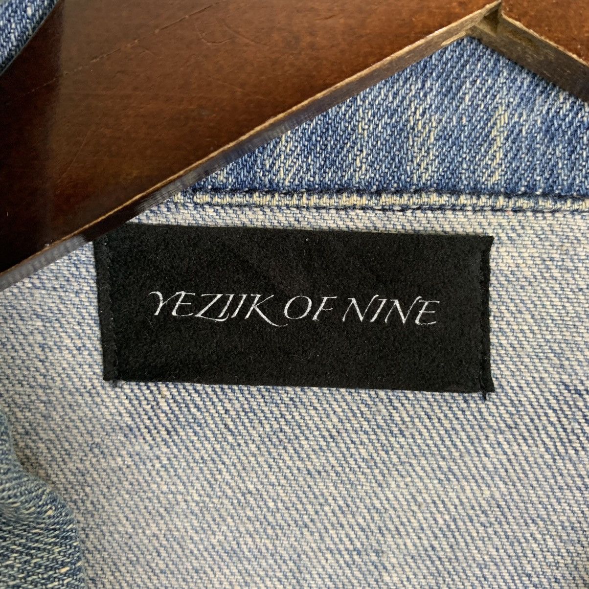Designer × Vintage Japanese Brand Yeziik X Jacket Jeans Denim Jacket Size US L / EU 52-54 / 3 - 12 Thumbnail