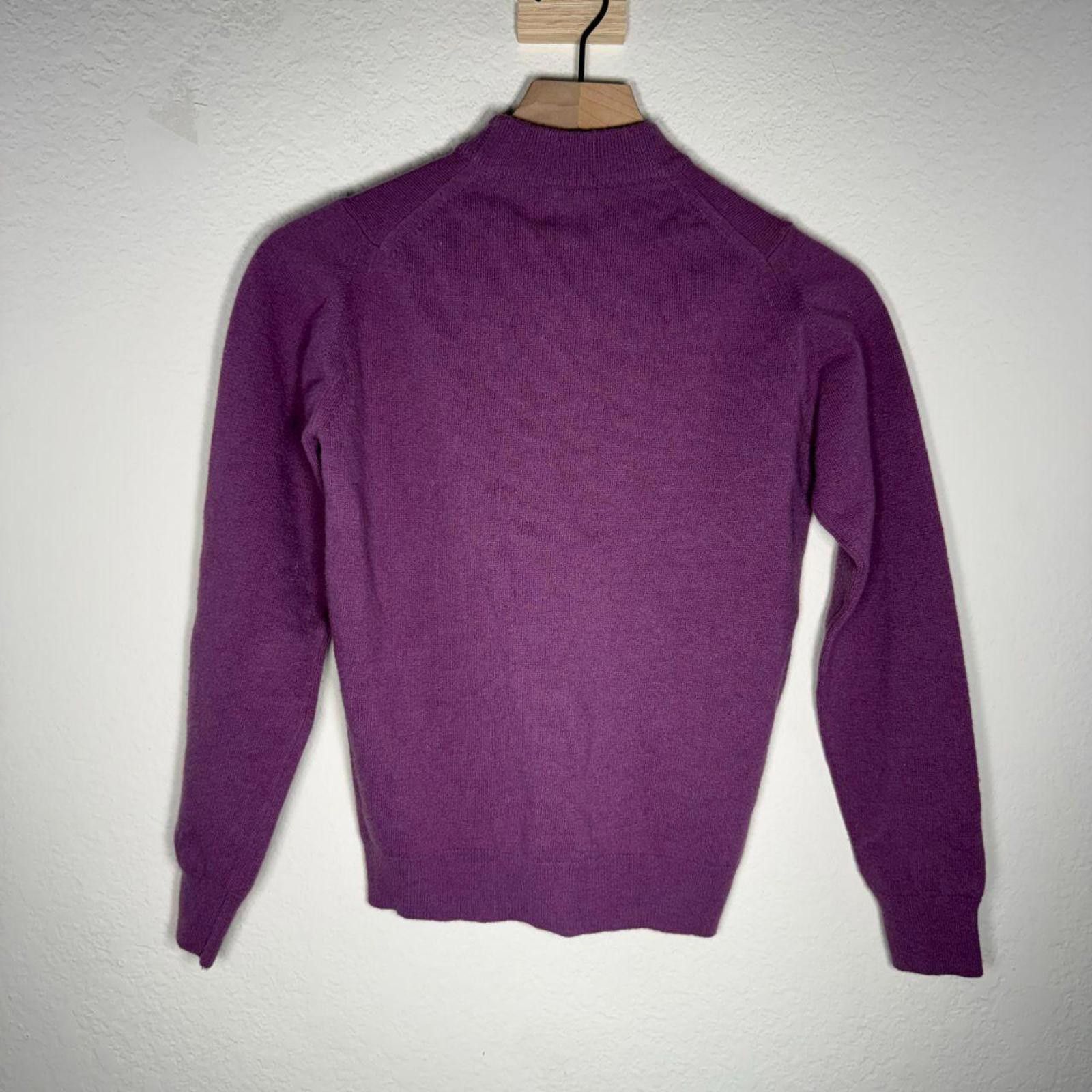 Other Moffat Sweater Women's Purple Pure New Wool Size M / US 6-8 / IT 42-44 - 6 Thumbnail