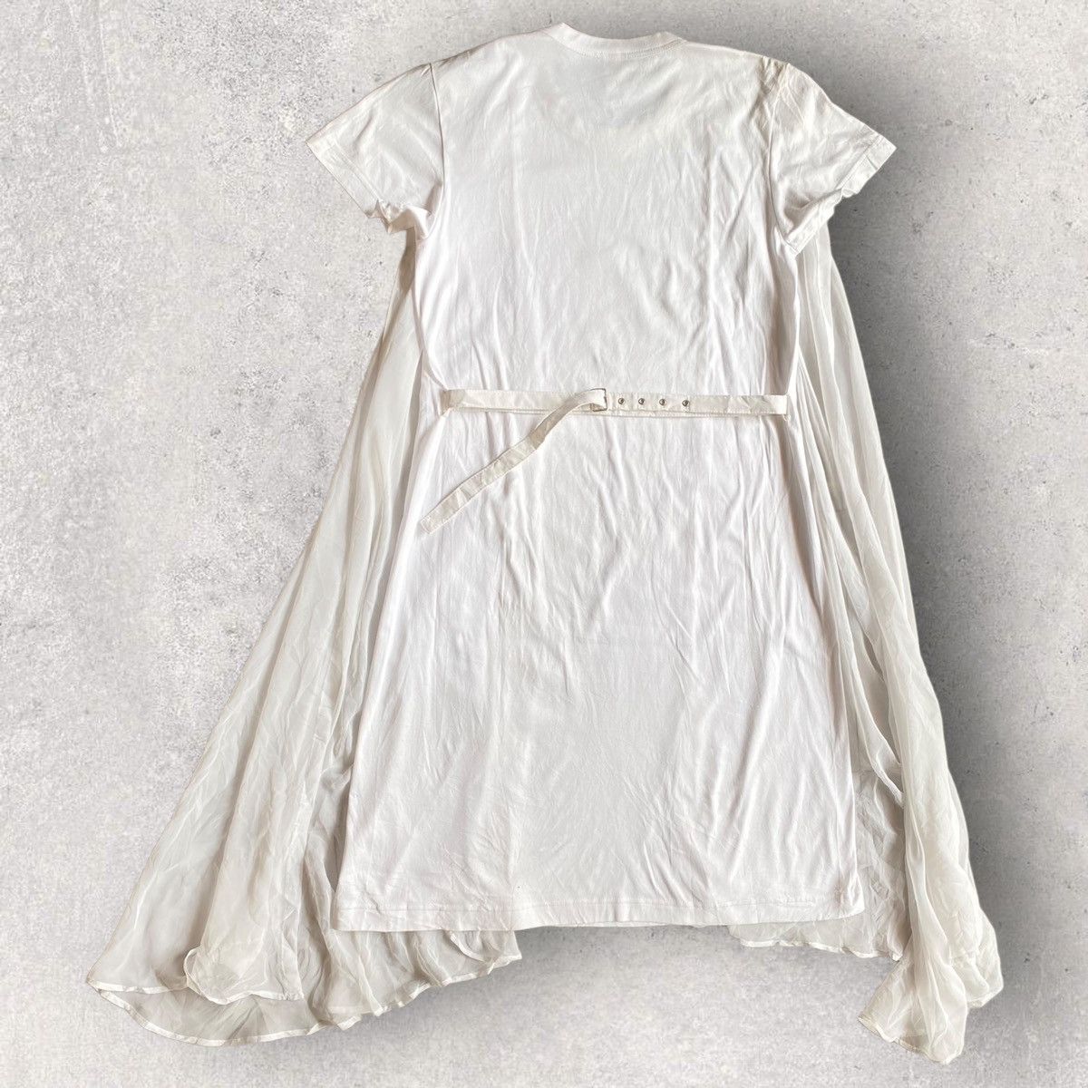 Comme des Garcons Noir Kei Ninomiya Cotton Jersey Dress Size S / US 4 / IT 40 - 2 Thumbnail