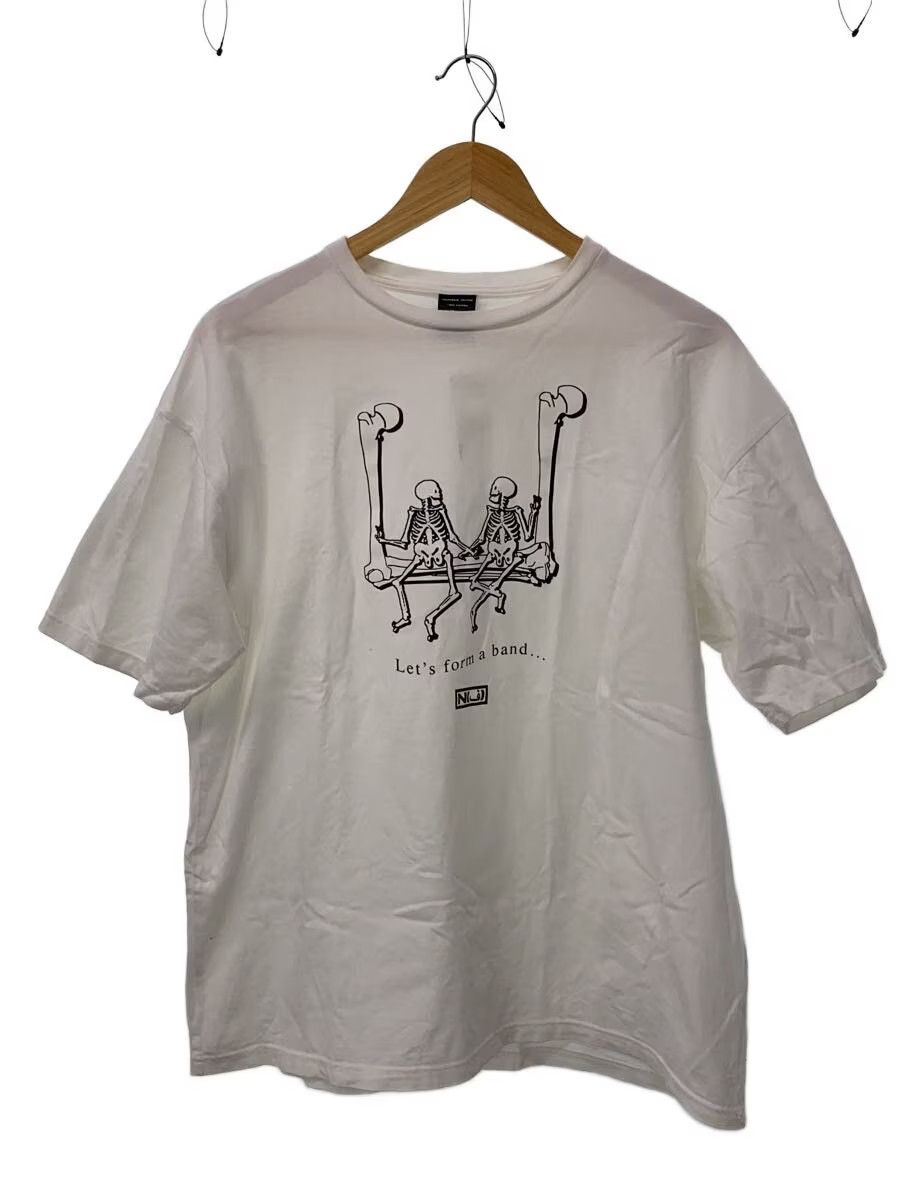 Number (N)ine Let's Form A Band Skull Tee Size US L / EU 52-54 / 3 - 1 Thumbnail