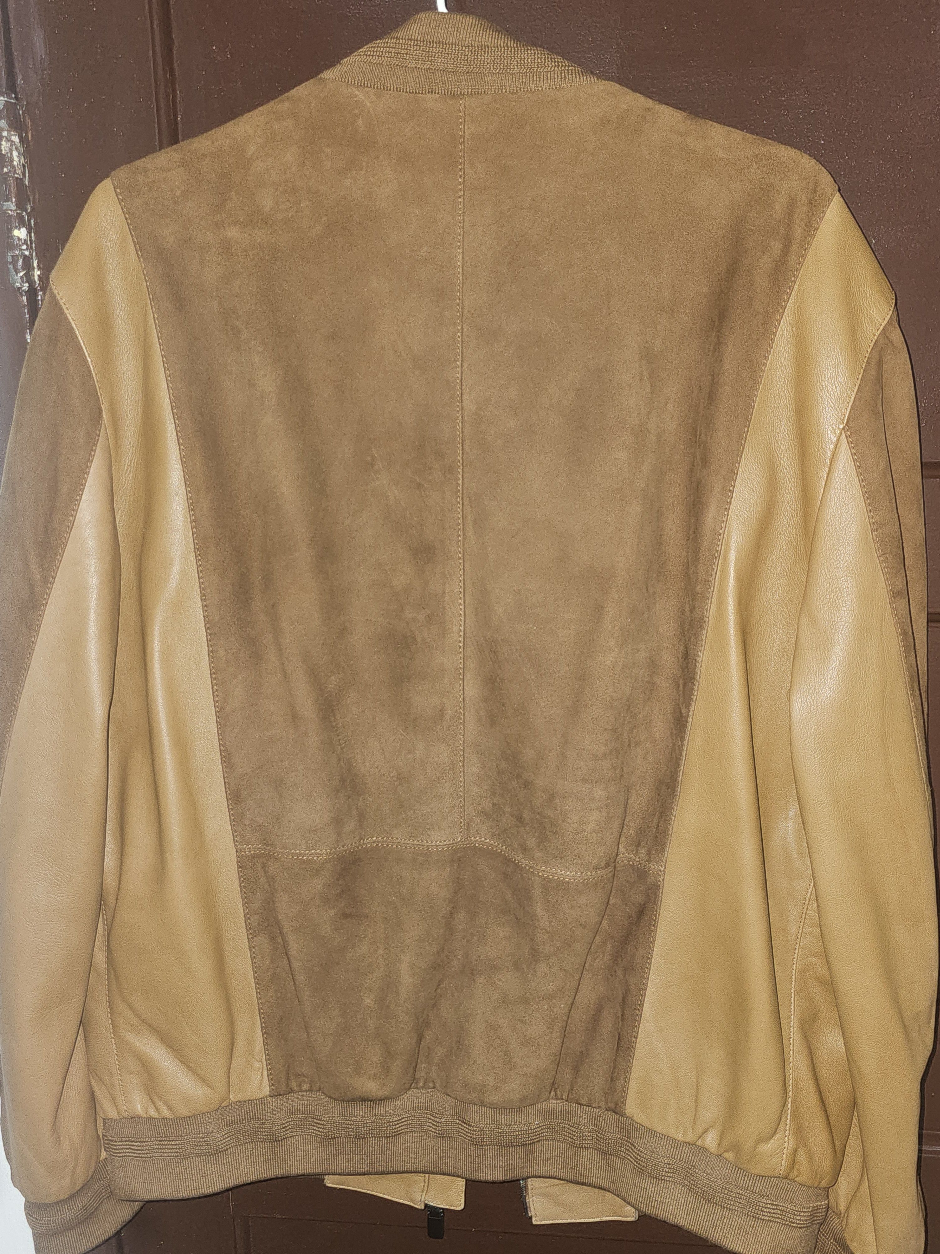 Gianfranco Ferre Vintage Gianfranco Ferré Suede Bomber Jacket Size US L / EU 52-54 / 3 - 5 Thumbnail
