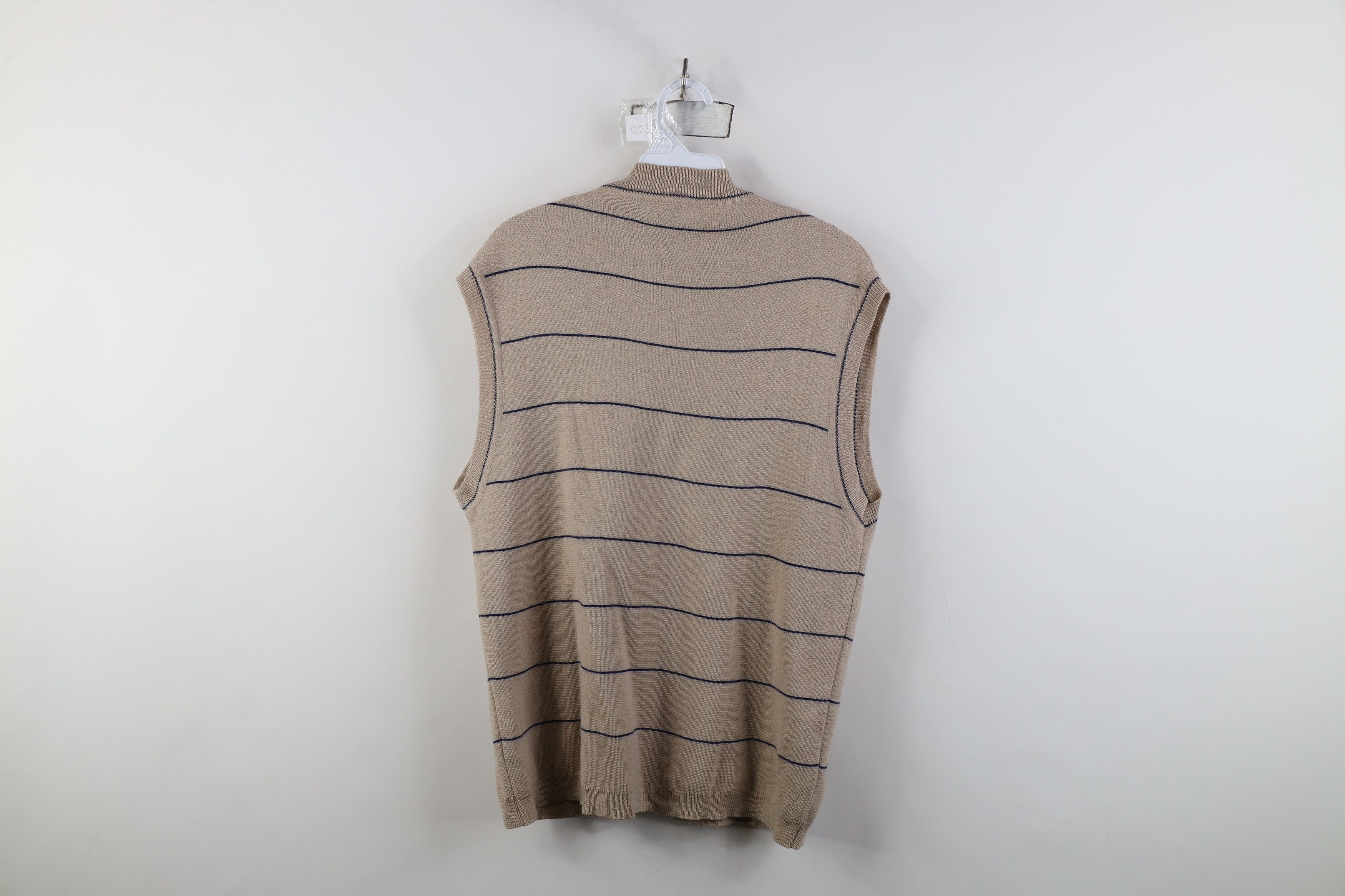 Vintage Vintage 50s 60s Streetwear Striped Cardigan Sweater Vest Size US S / EU 44-46 / 1 - 12 Thumbnail