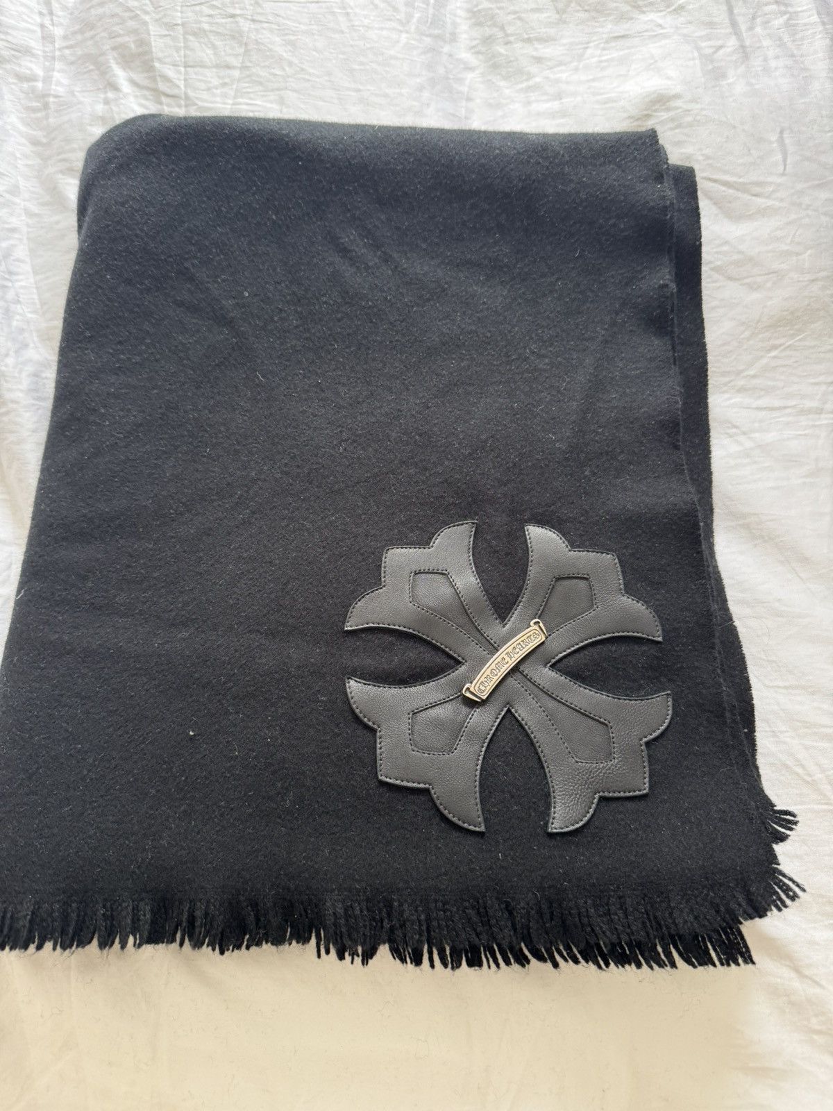 Chrome Hearts Chrome Hearts 100% Cashmere throw Size ONE SIZE - 1 Thumbnail