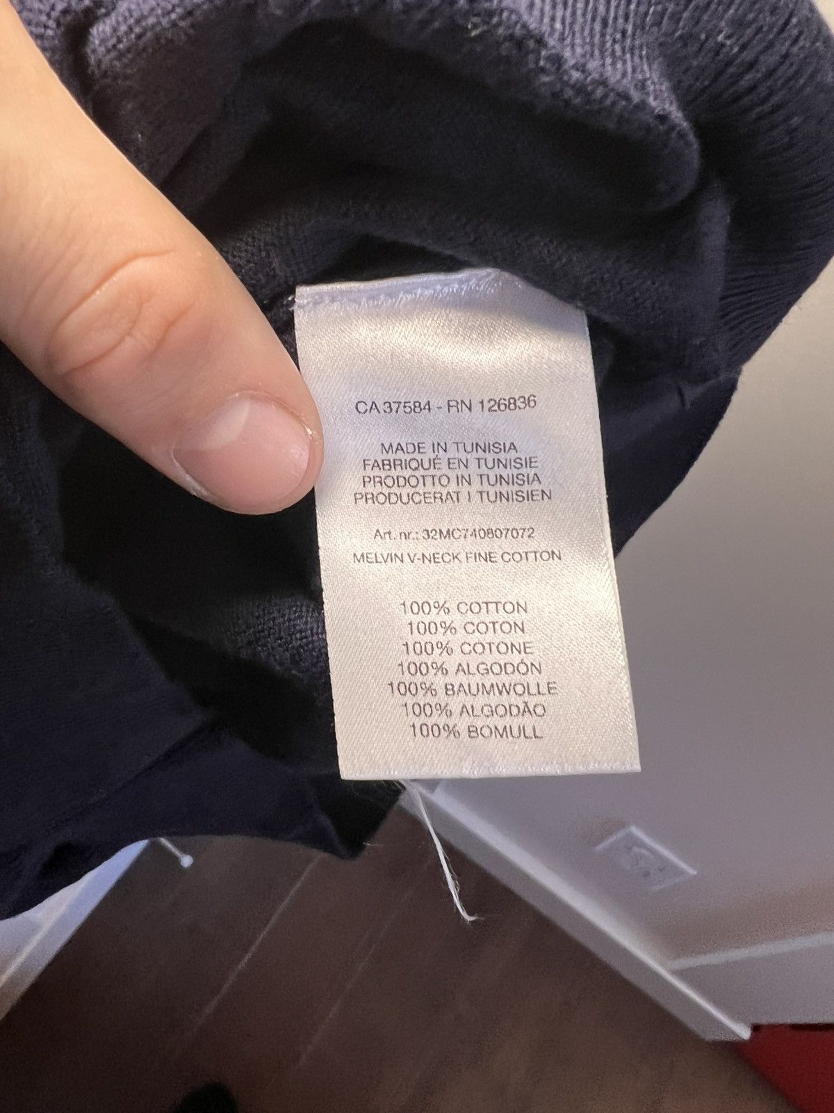 J.Lindeberg J. Lindeberg embroidered logo v-neck sweater Size US XL / EU 56 / 4 - 6 Thumbnail