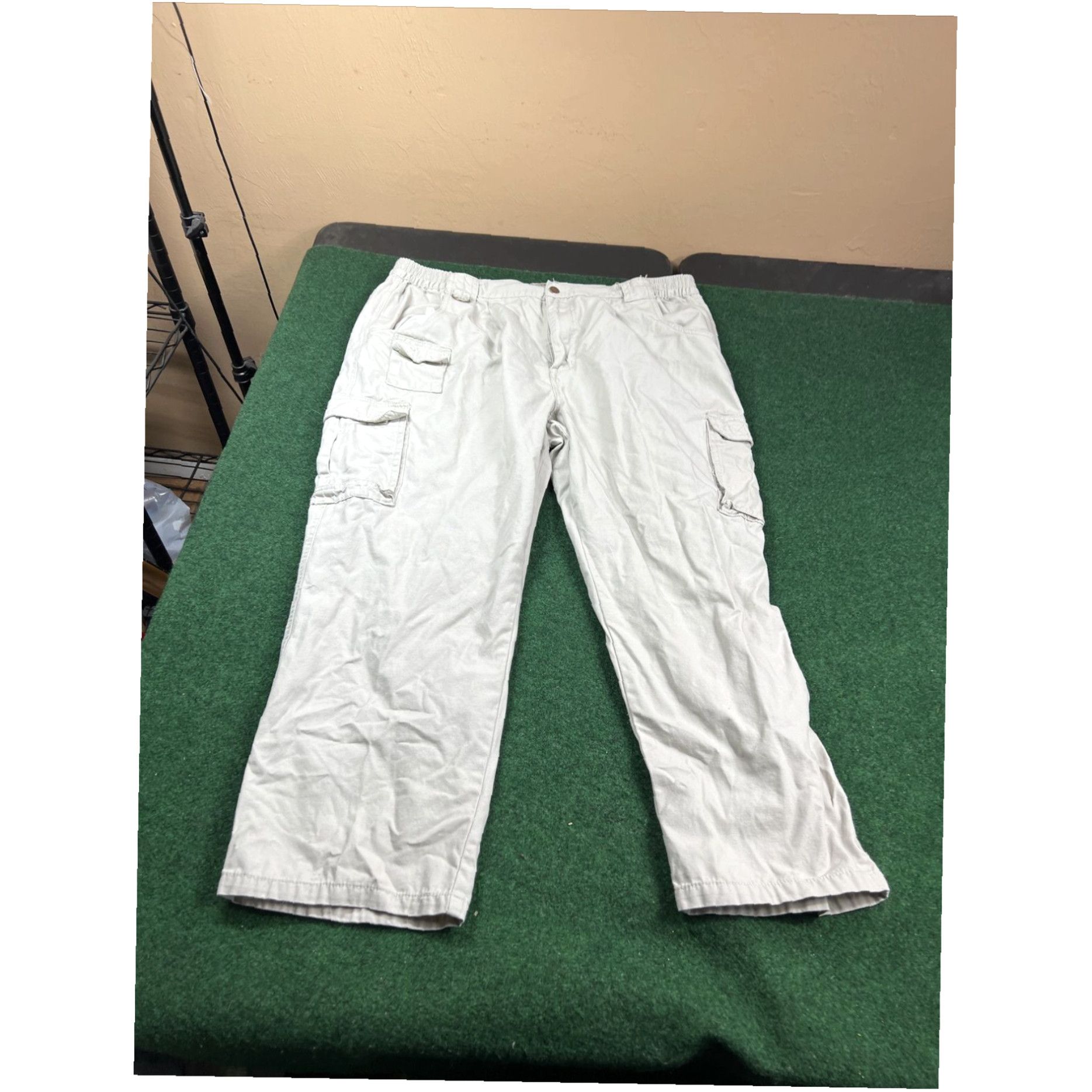 Vintage Scandia Woods Pants Trousers Carpenter Beige 4 Pocket Sz 44s W 38 Inseam 26 Size US 38 / EU 54 - 4 Thumbnail