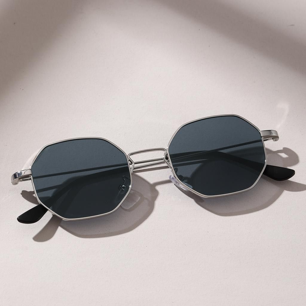 Vintage Polygon Metal Sunglasses Size ONE SIZE - 1 Thumbnail