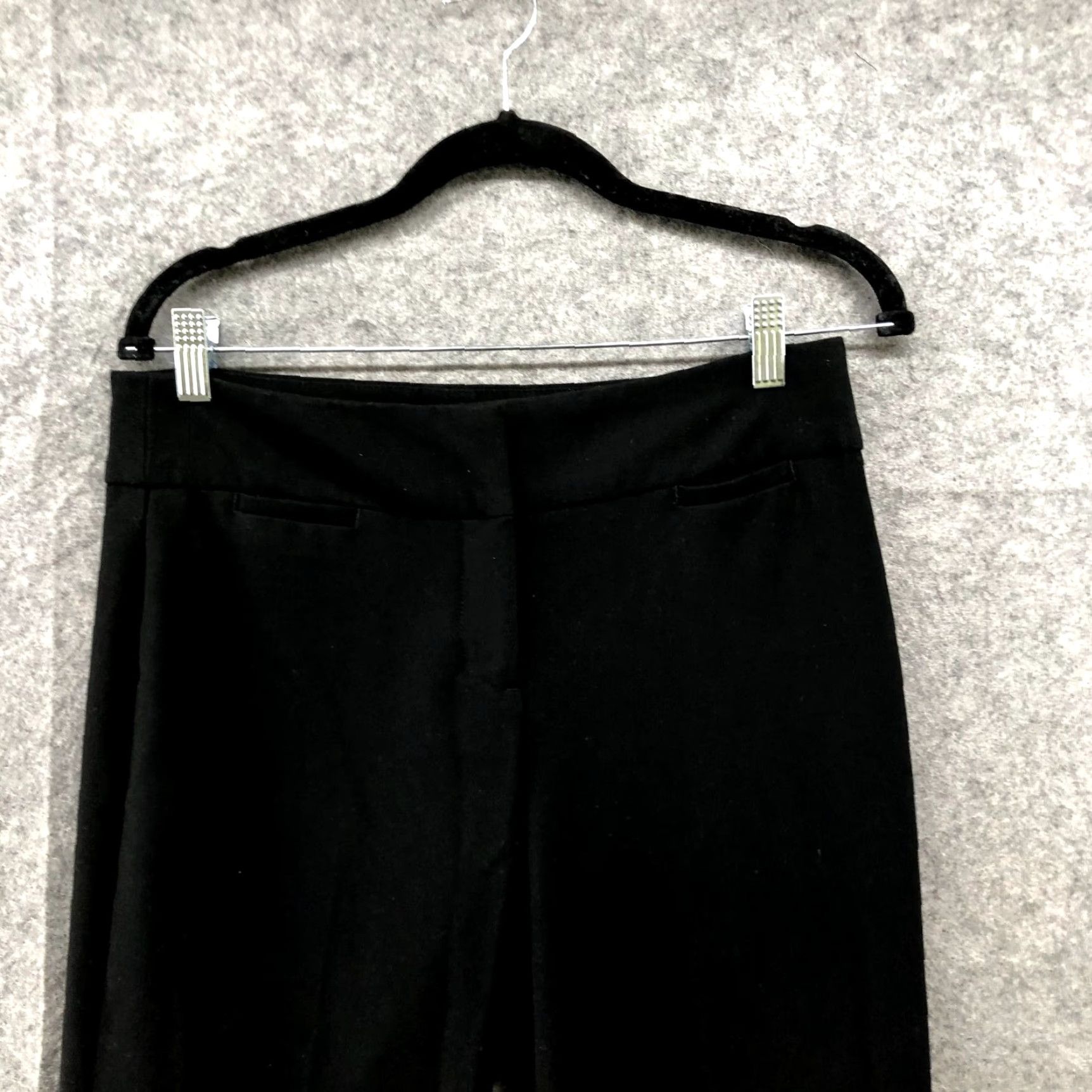 Talbots **Talbots Women's Size 4 Mid Rise Black Straight Leg Dress Pants** User: **Talbots Women's Size 4 Black Mid Rise Straight Leg Dress Pants** Size 27" / US 4 / IT 40 - 3 Thumbnail