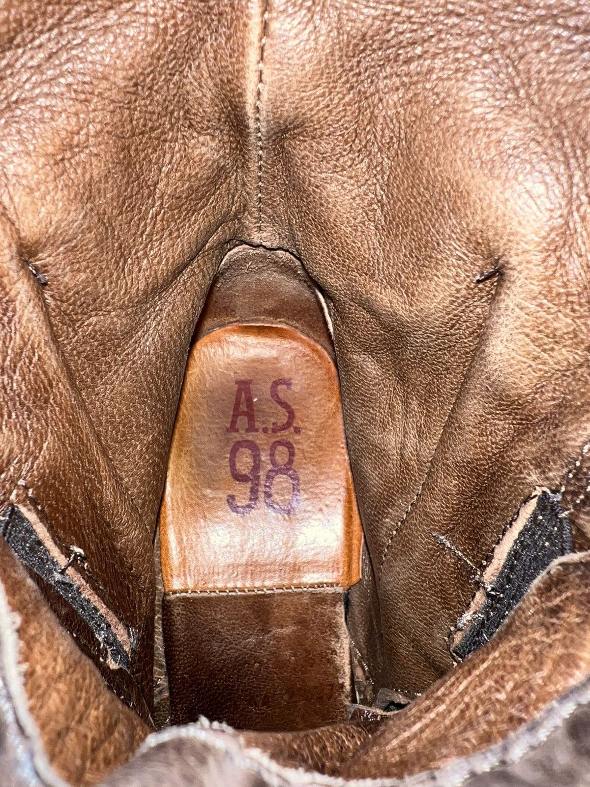 A.S.98 AS 98 Leather Boots Avant Garde KimRii x Guidi design Size US 7 / IT 37 - 15 Thumbnail