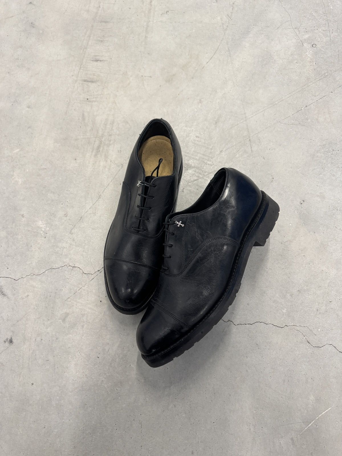 Vintage 1980’s Military Platform Derby’s Size US 10.5 / EU 43-44 - 1 Thumbnail
