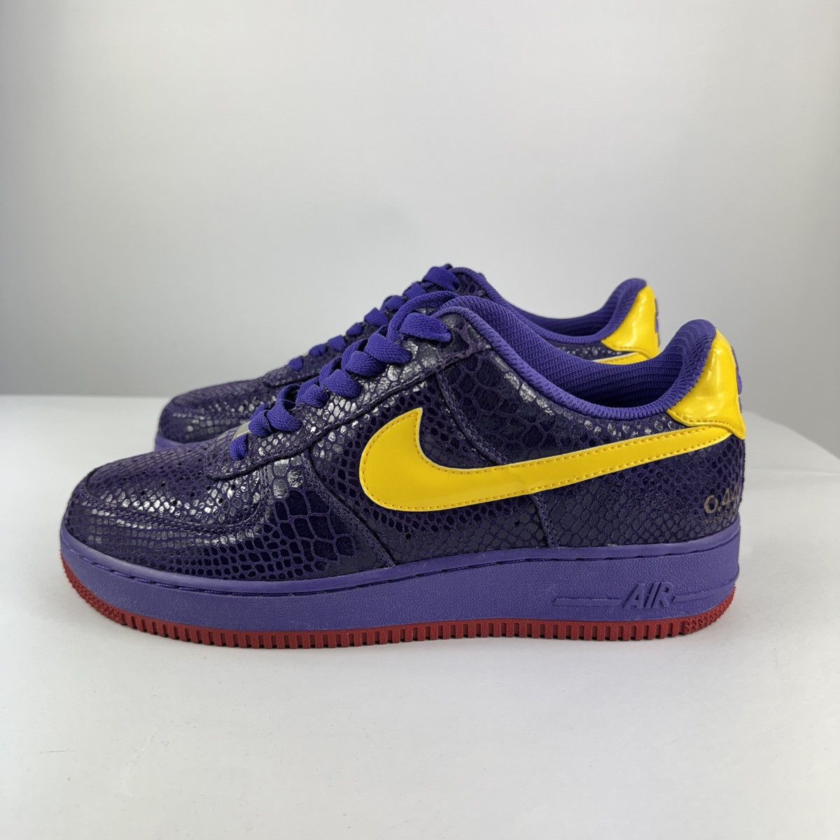Nike NIKE AIR FORCE 1 LOW EDDIE CRUZ PYTHON SNEAKERS Size US 9 / EU 42 - 4 Thumbnail