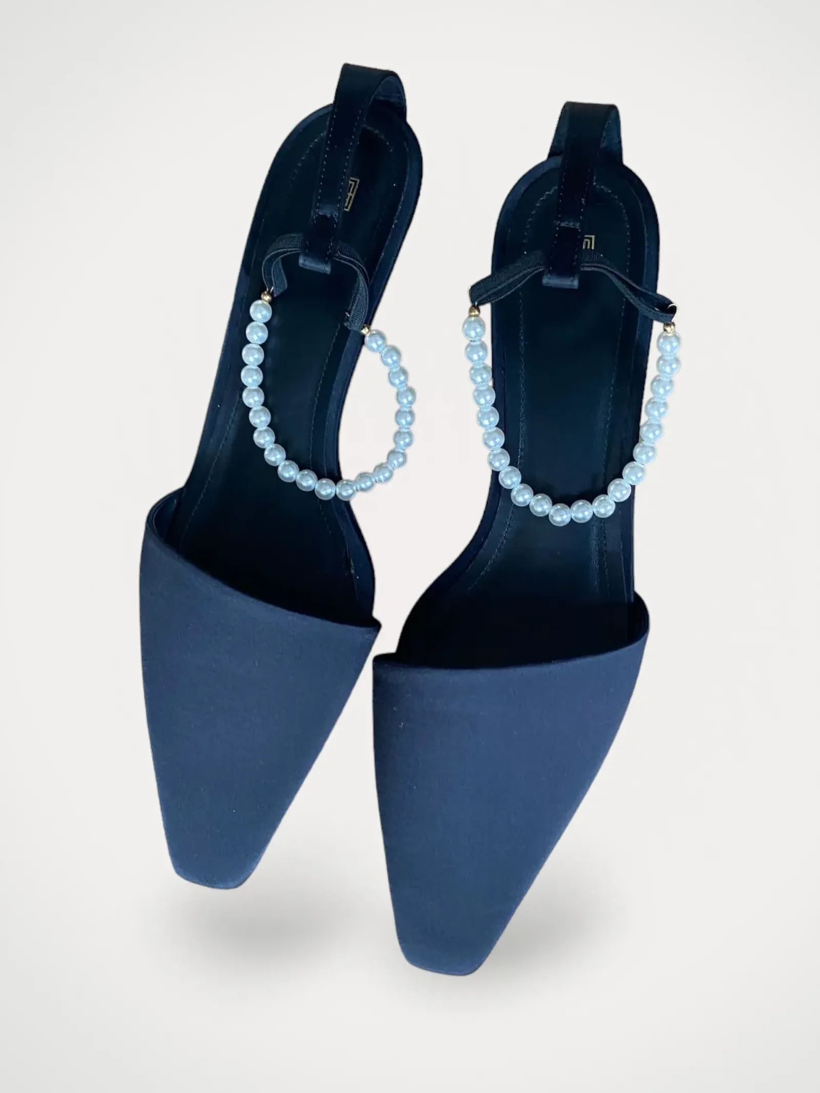 image of Toteme Sandals in Black, Women's (Size 11)