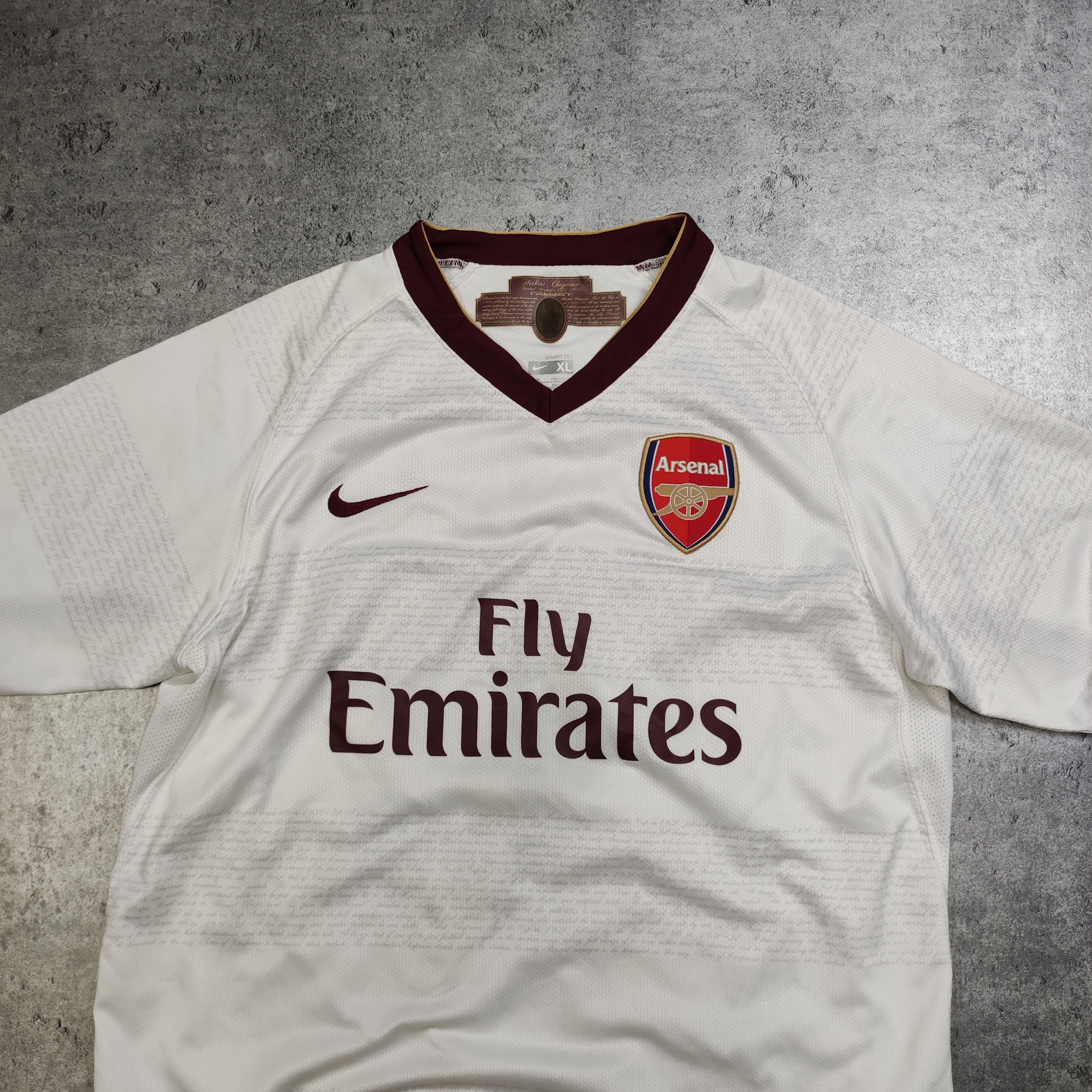 Nike × Vintage Vintage RARE Arsenal London Football Soccer Nike 2007 Kit Size US XS / EU 42 / 0 - 3 Thumbnail