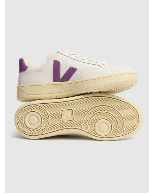 Veja o1s22i1n0924 V-12 Leather Sneakers in White Size US 7 / IT 37 - 5 Thumbnail