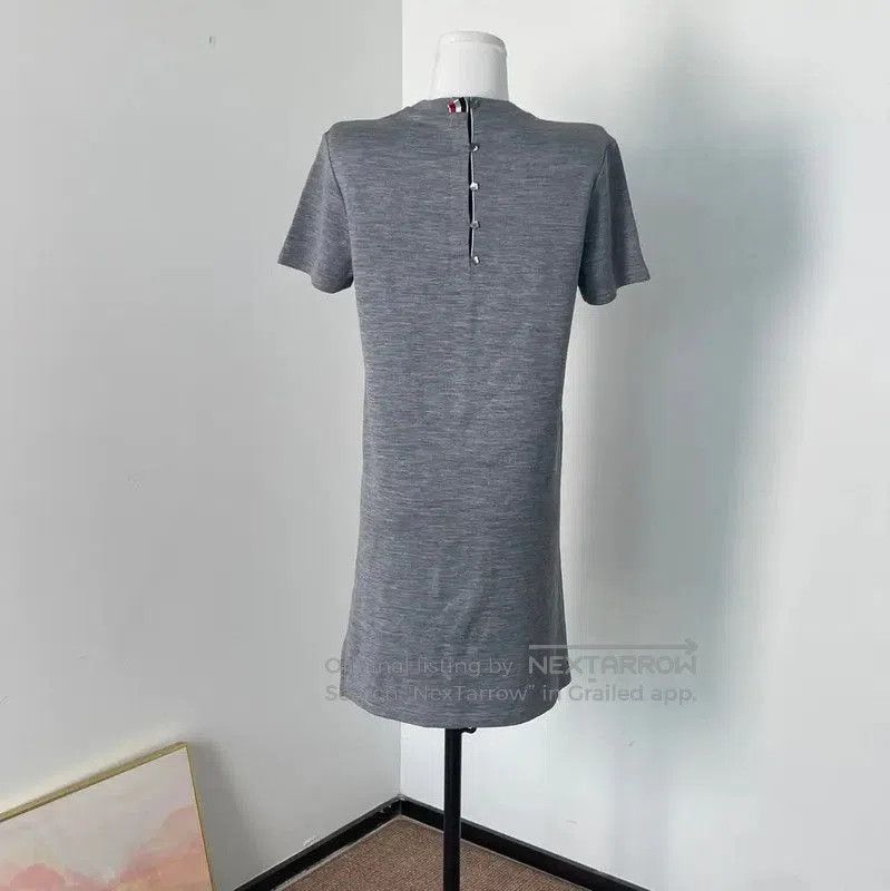 Thom Browne Thom Browne Gray Women's Dress Size S . Size S / US 4 / IT 40 - 2 Thumbnail