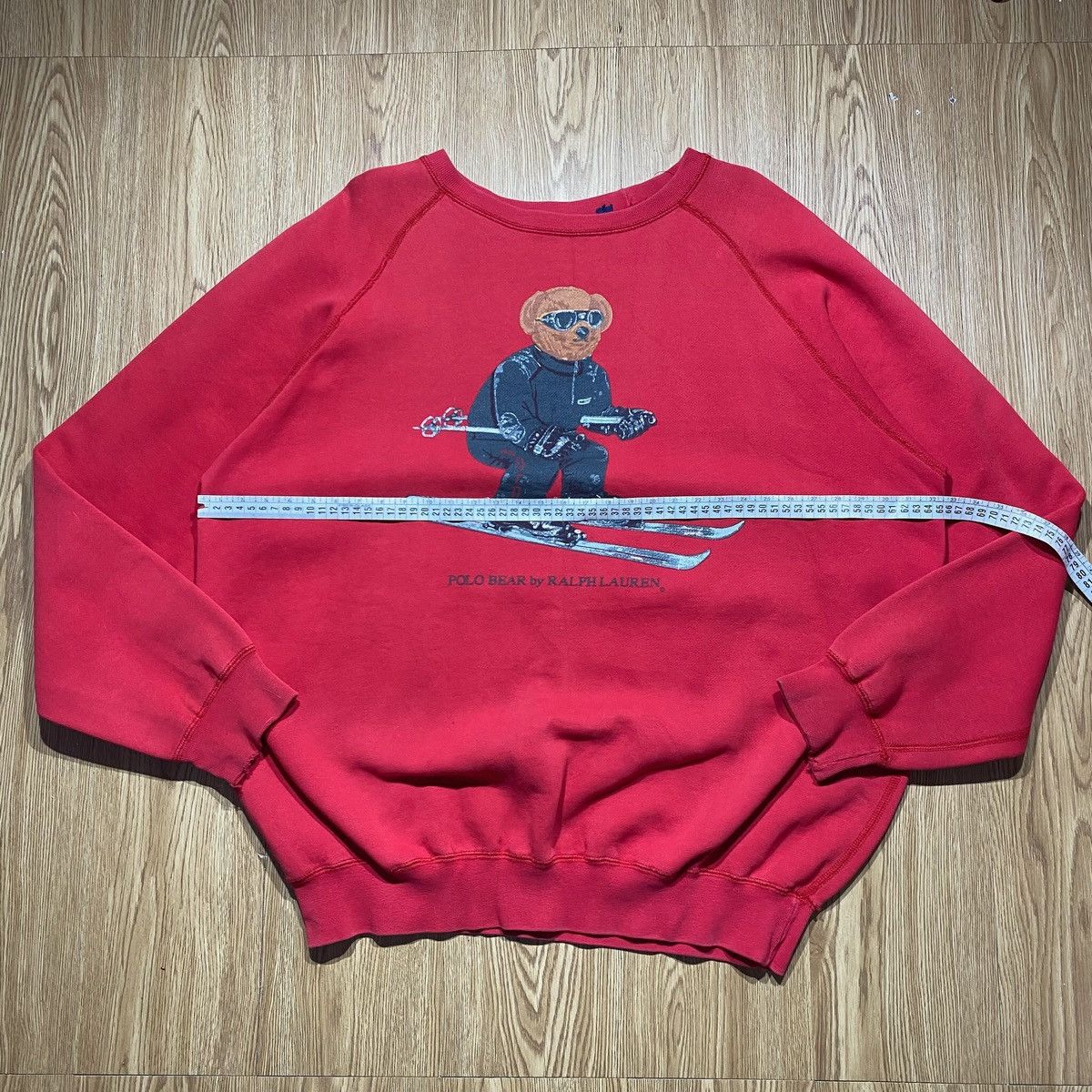 Polo Ralph Lauren × RRL Ralph Lauren × Vintage Crewneck Polo Bear Ski 90’s OG Vintage Size US XL / EU 56 / 4 - 8 Thumbnail