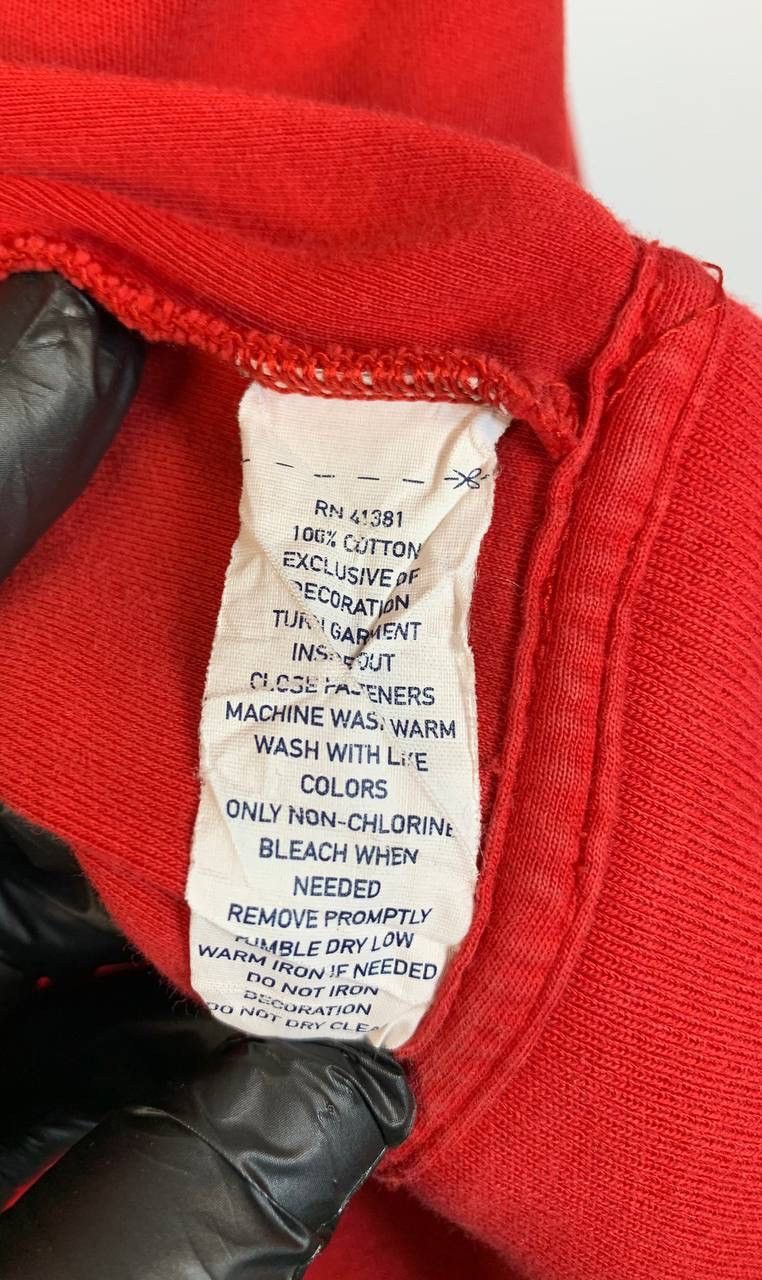 Polo Ralph Lauren Ralph Lauren Track Jacket Red Zip-Up Sweatshirt Full Zip Size US S / EU 44-46 / 1 - 14 Thumbnail