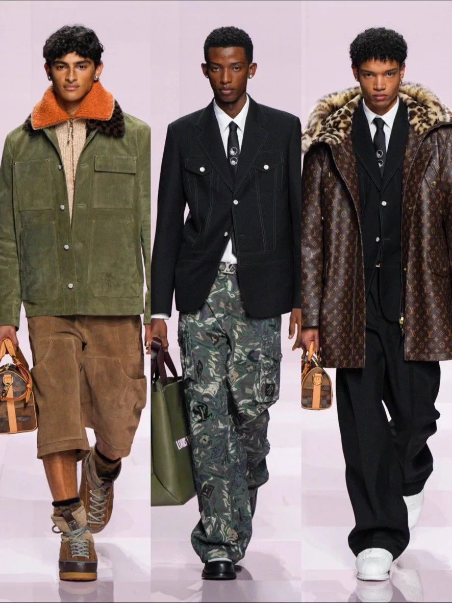 Louis Vuitton LV x Nigo 25FW Camo Runway Work Pants Size US 32 / EU 48 - 3 Thumbnail