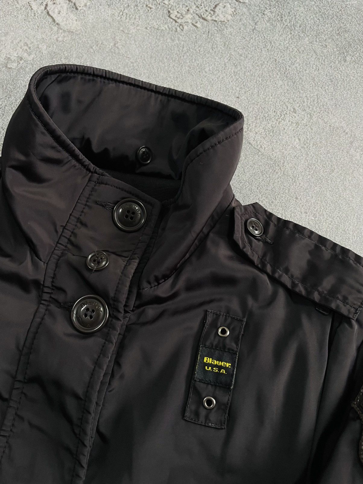 Other Blauer Women Brown Jacket Size S Zip Padded Patch Pockets Size S / US 4 / IT 40 - 5 Thumbnail