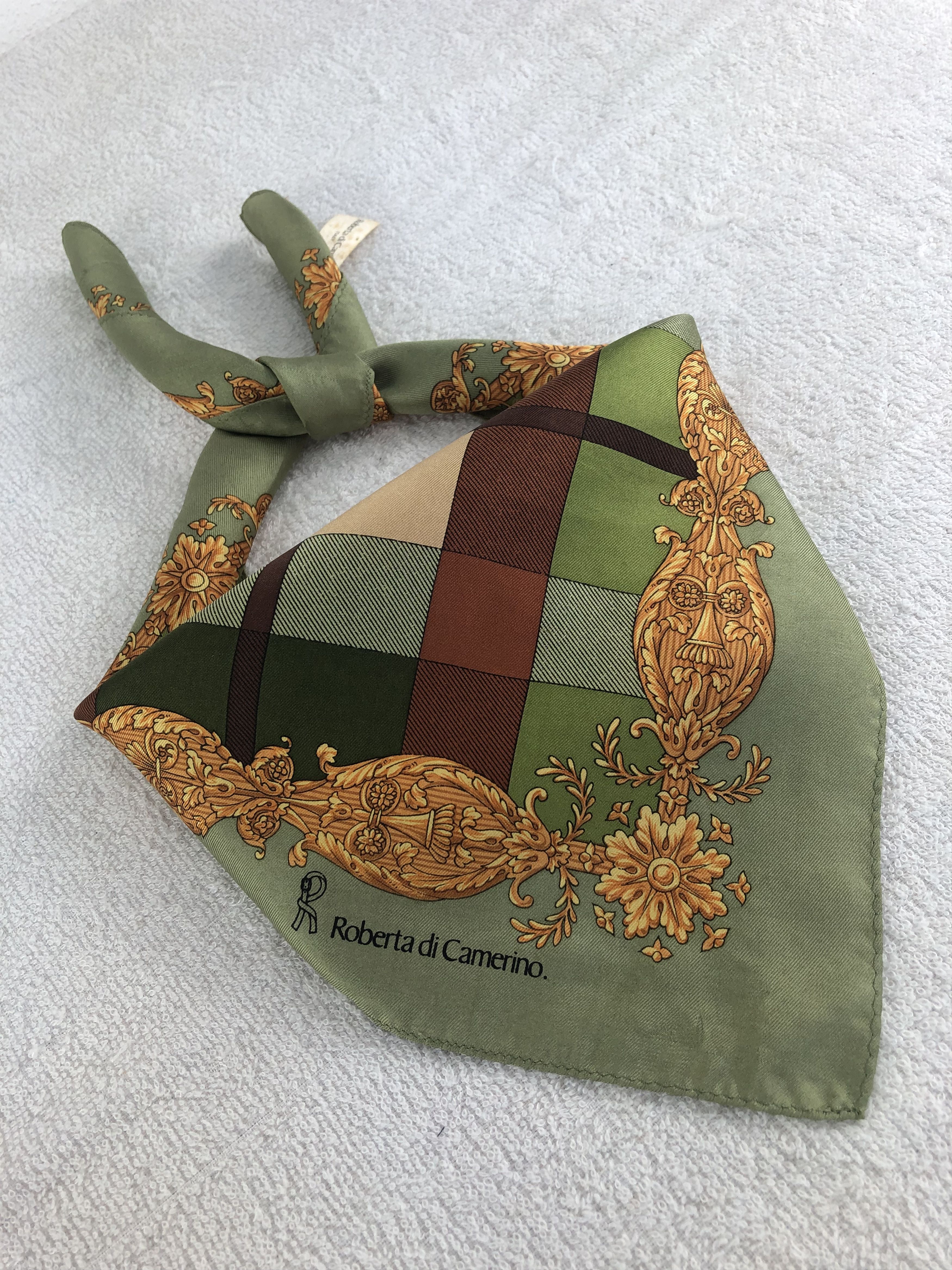 Roberta di Camerino Roberta Di Camerino Handkerchief /Bandana / Neckerchief C064 Size ONE SIZE - 2 Thumbnail