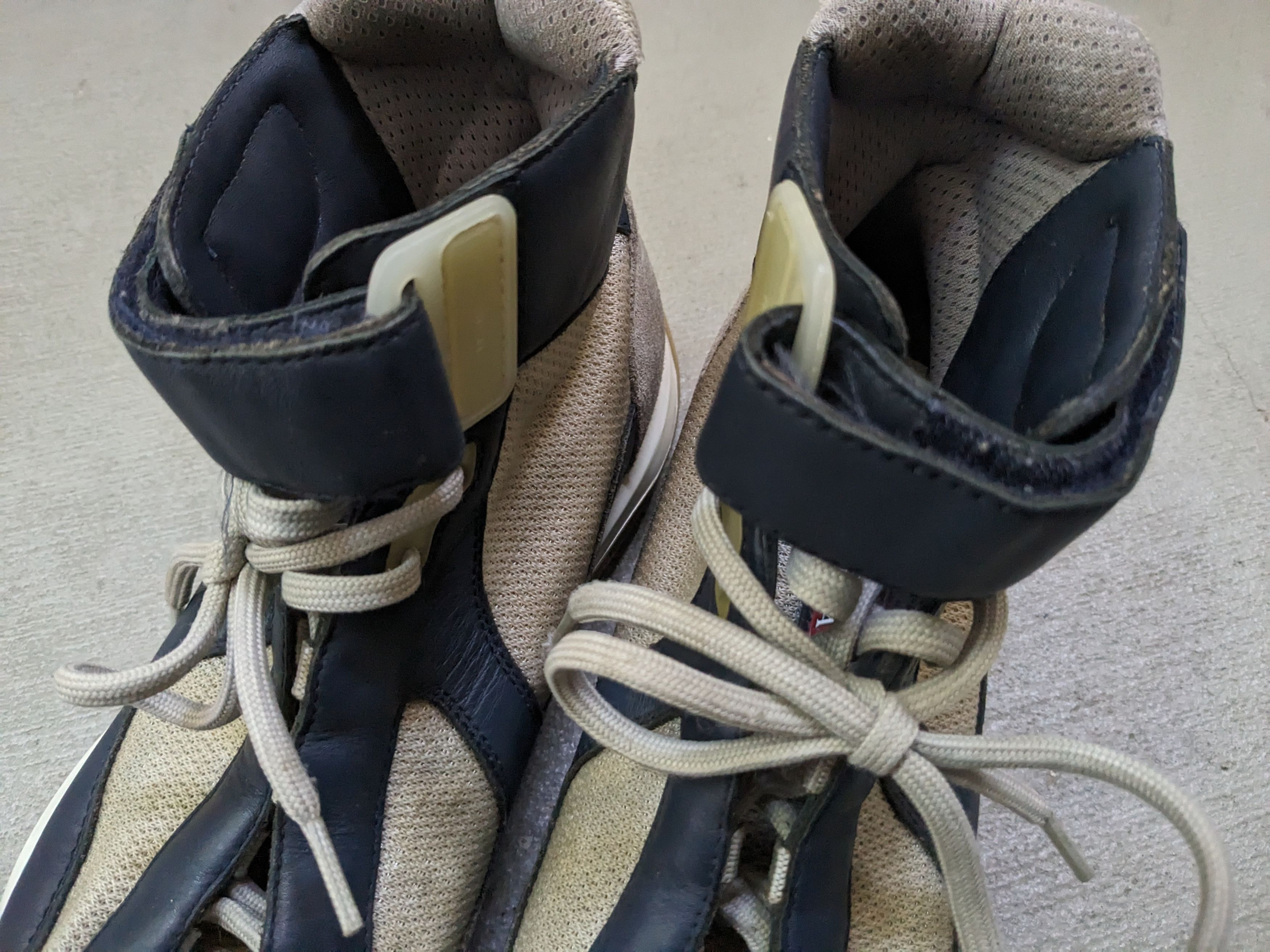 Prada Prada America's Cup Sneakers Navy Blue High 9.5 Leather Size US 9.5 / EU 42-43 - 5 Thumbnail