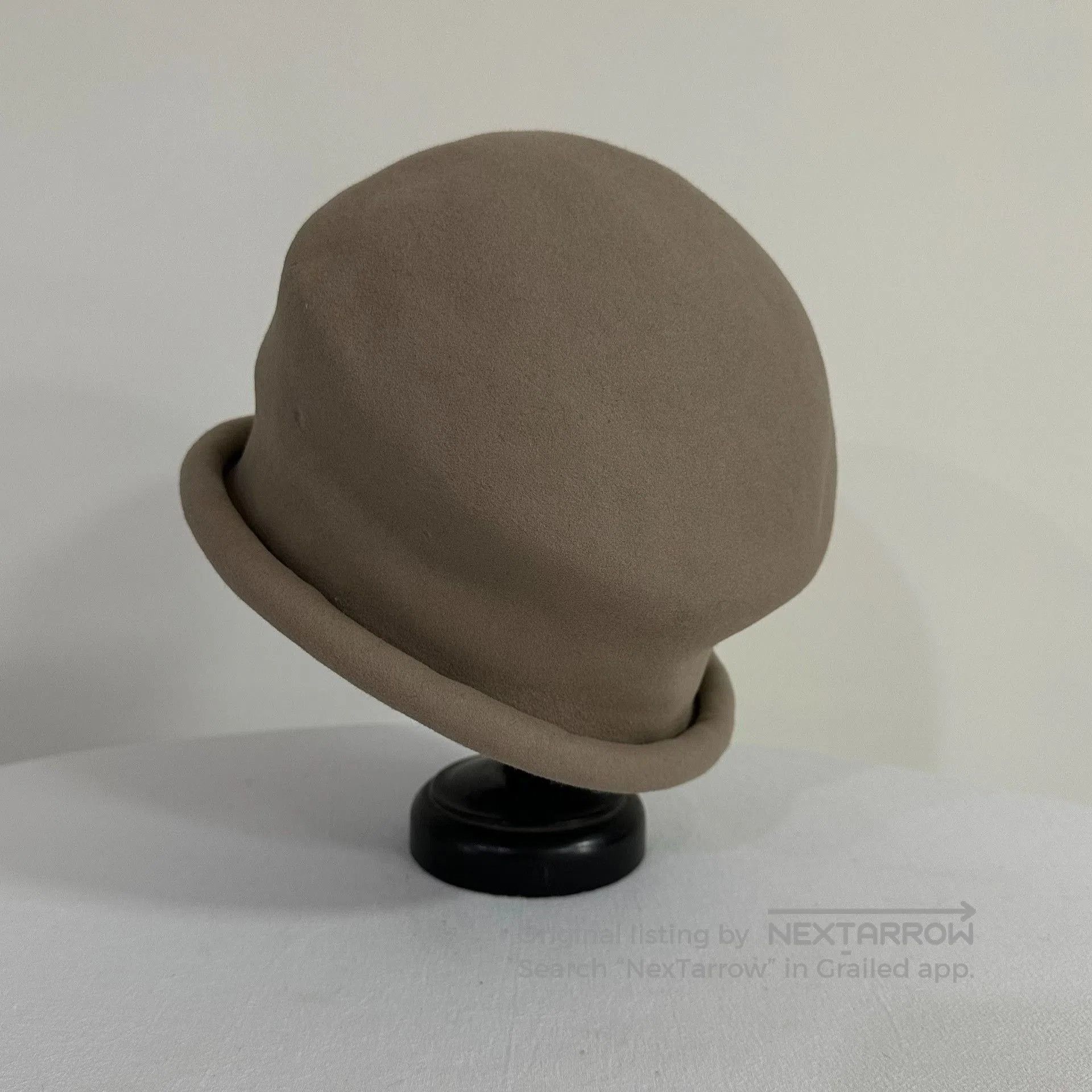 Horisaki HORISAKI Rabbit Fur Felt Handcrafted Hat. Size ONE SIZE - 4 Thumbnail
