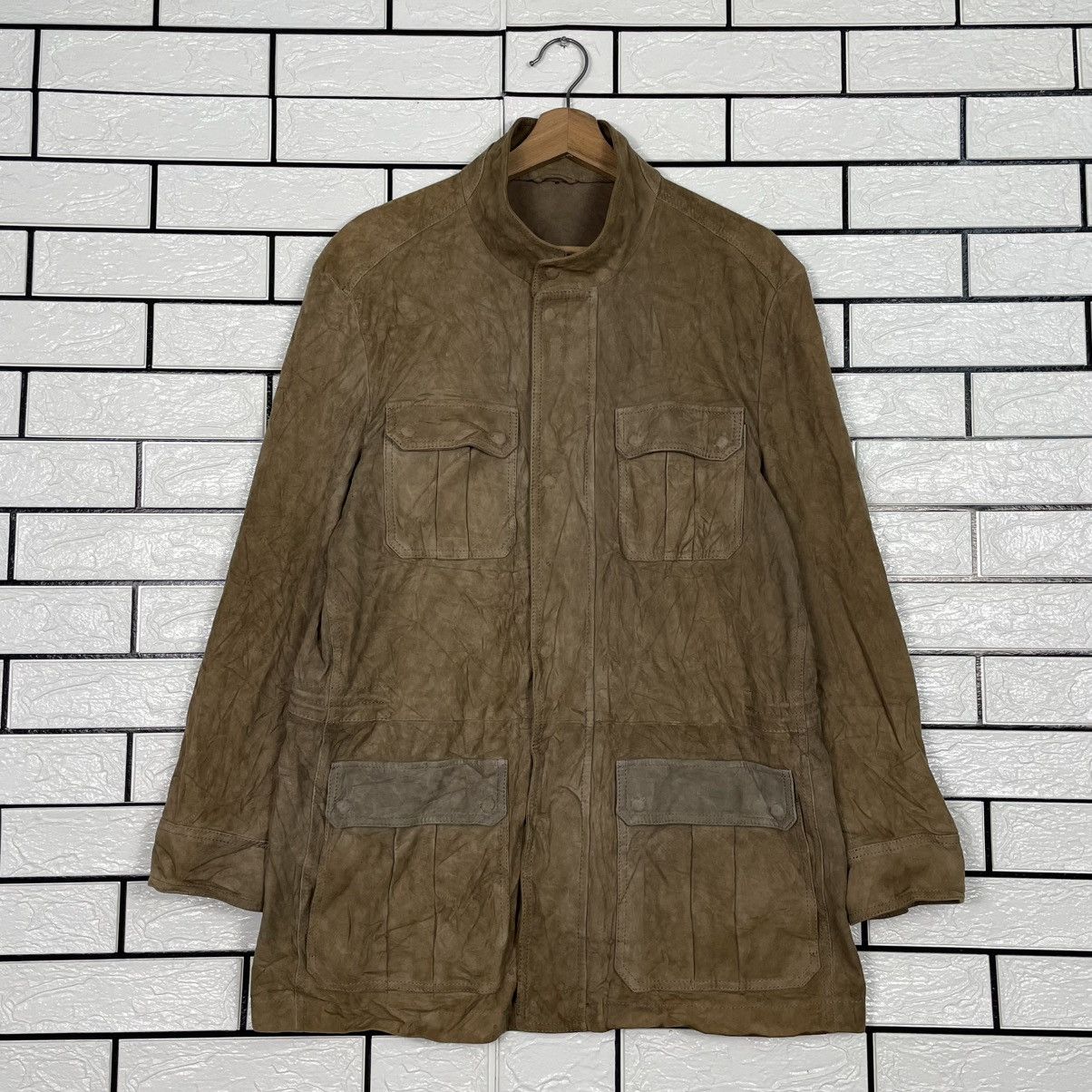 Corneliani Corneliani Multipocket Suede Leather Jacket Made In Italy Size US M / EU 48-50 / 2 - 1 Thumbnail