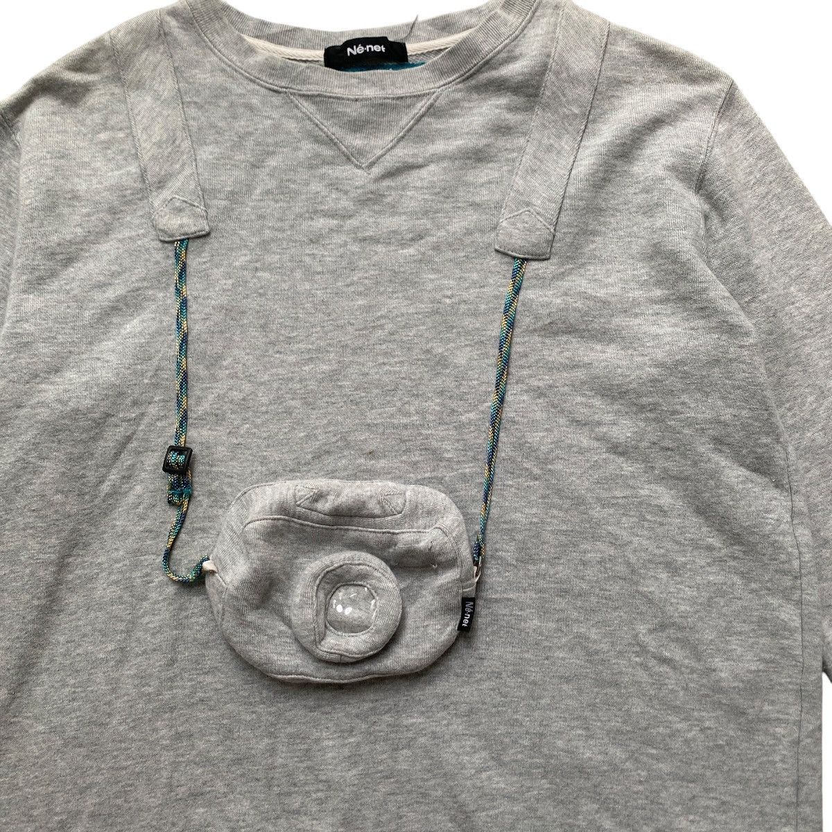 Issey Miyake Vintage Ne Net by Issey Miyake 3D Camera Sweatshirt Size M / US 6-8 / IT 42-44 - 2 Thumbnail