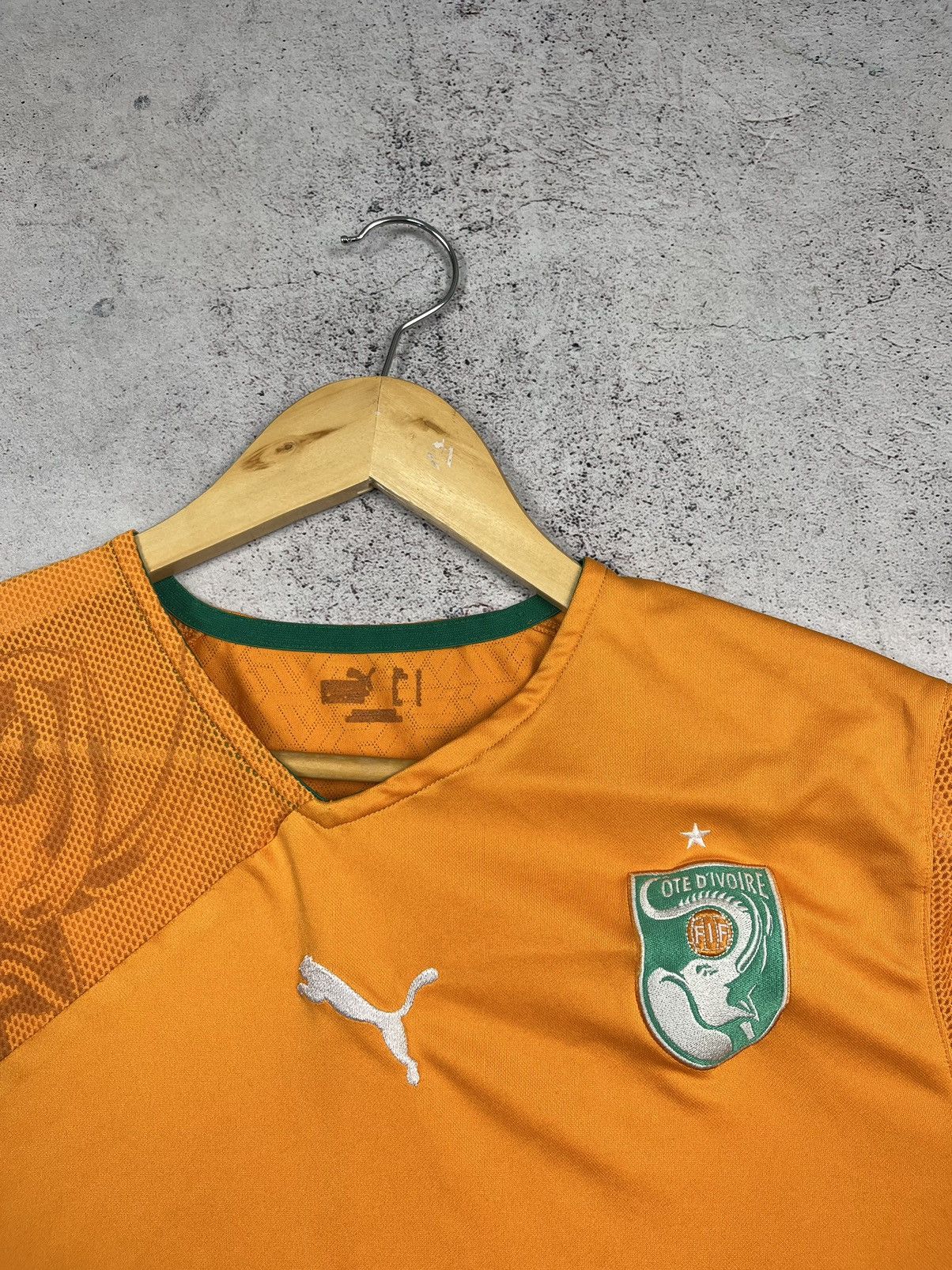 Puma Puma Cote Divoire Home 2010/2011 Ivory Coast Soccer Jersey Size US M / EU 48-50 / 2 - 2 Thumbnail