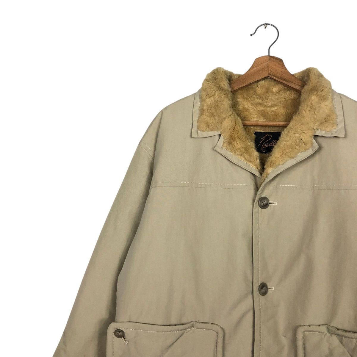 Needles 🔥VINTAGE DECK JACKET NEEDLES NEPENTHES CO BLANKET FUR Size US M / EU 48-50 / 2 - 6 Thumbnail