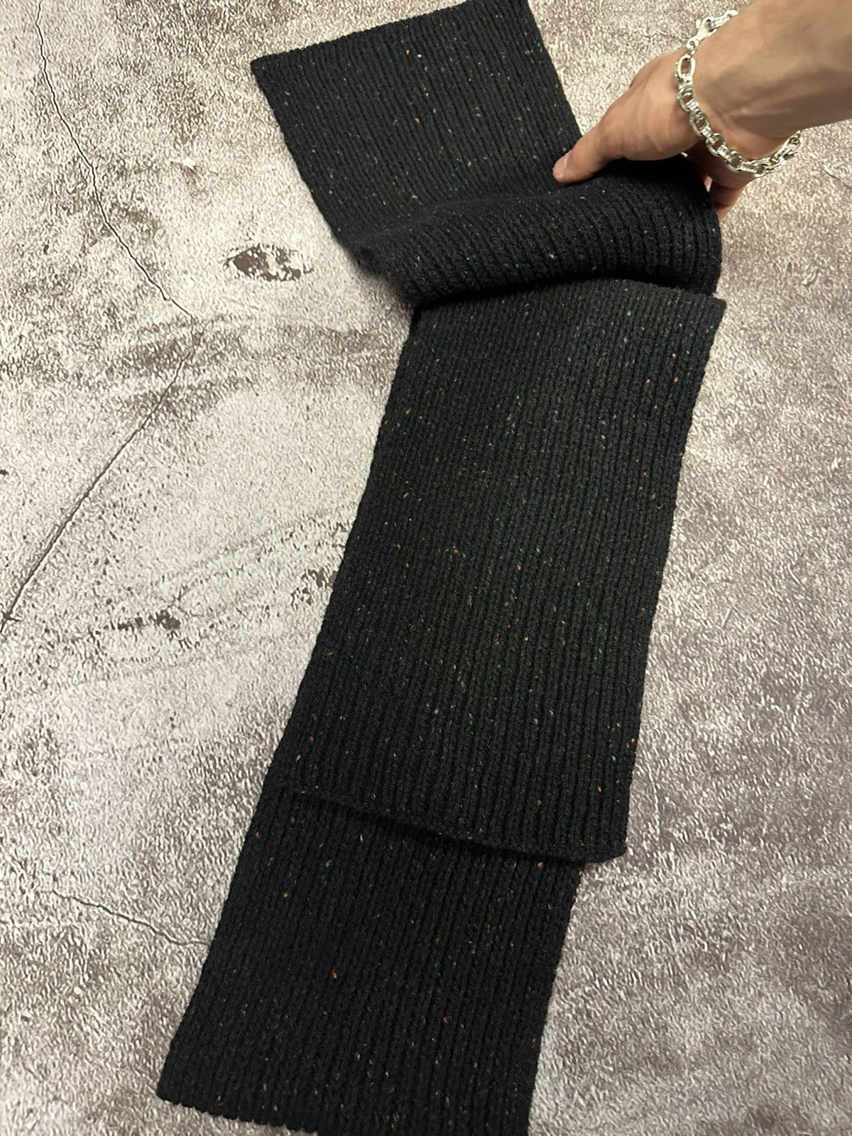 Carhartt Vintage Carhartt scarf wool WIP black Size ONE SIZE - 6 Thumbnail