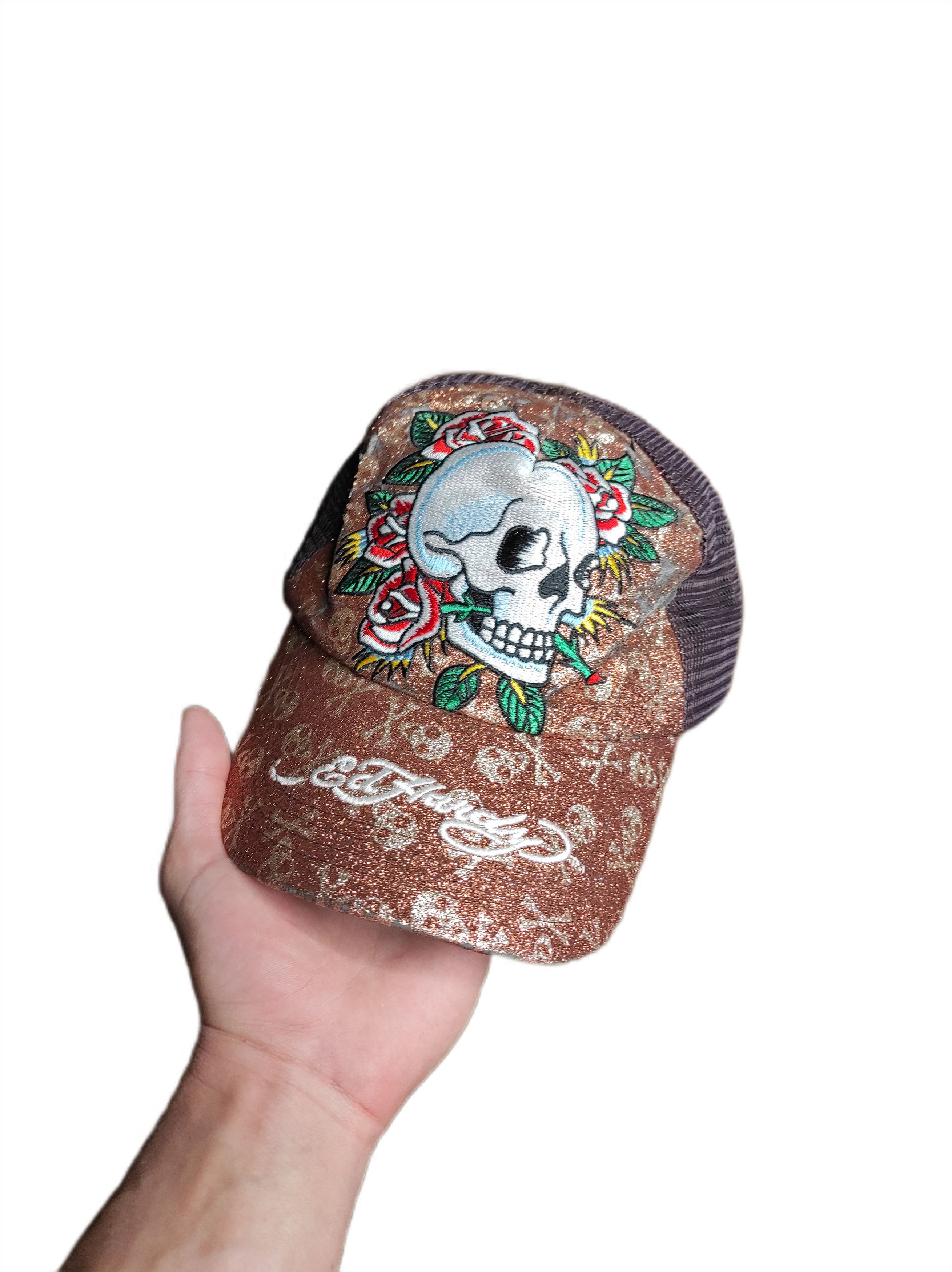 Ed Hardy **Ed Hardy Golden Skull Cap** Size ONE SIZE - 1 Thumbnail
