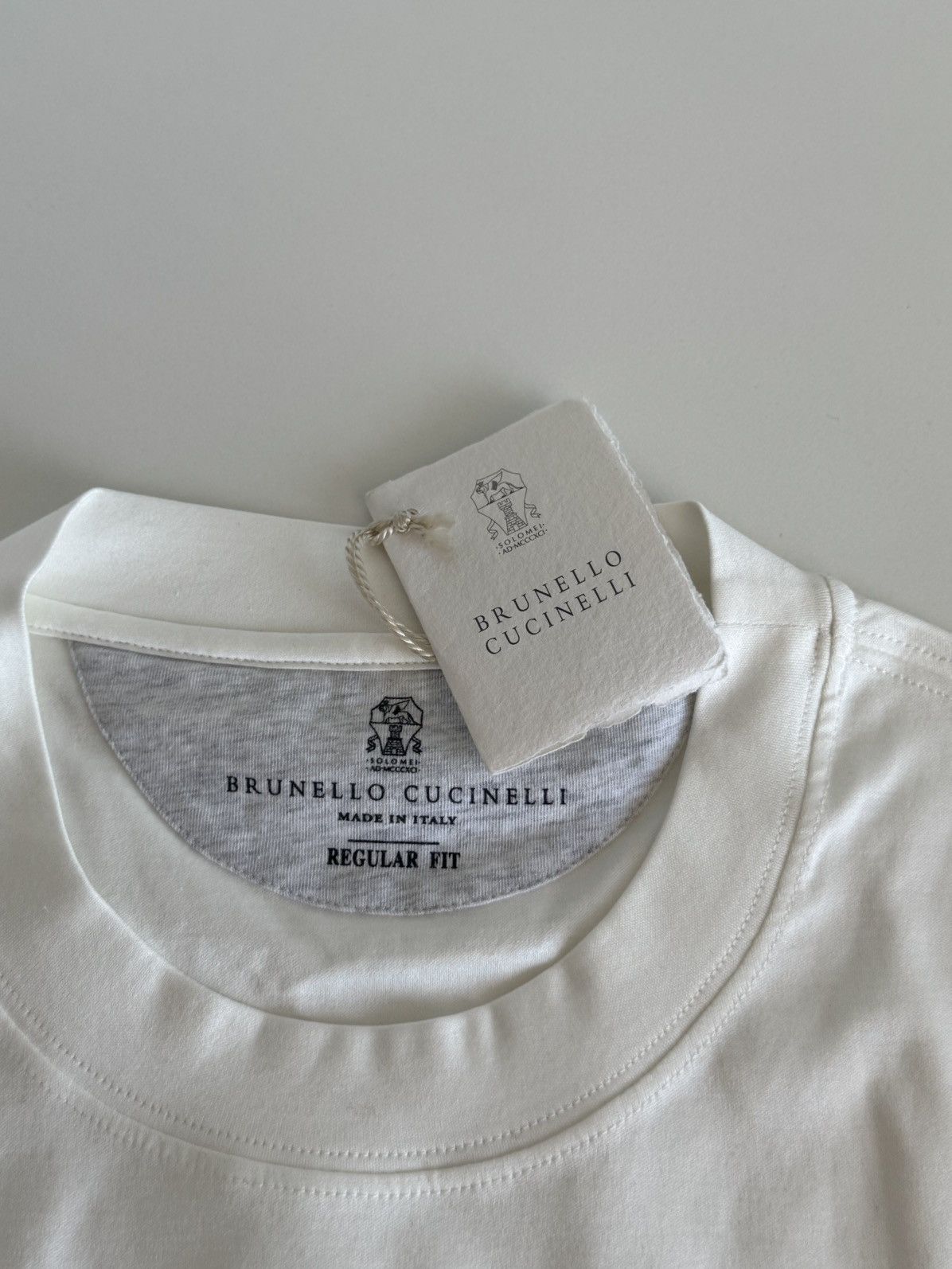 Brunello Cucinelli BRUNELLO CUCINELLI TEE | SIZE 48 Size US M / EU 48-50 / 2 - 9 Thumbnail