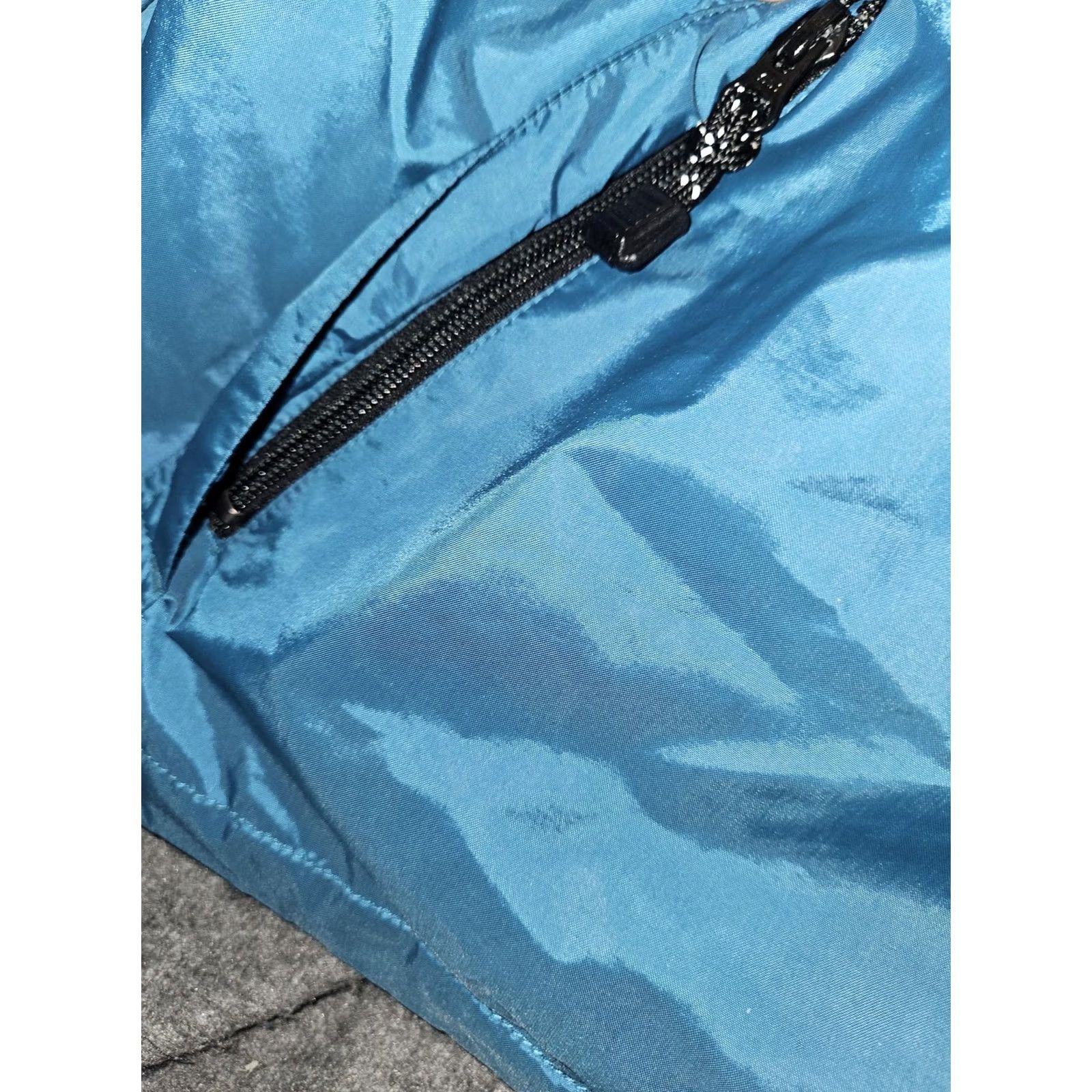 Eddie Bauer VINTAGE Eddie Bauer Jacket Womens XL Blue Gore Tex Hooded Parka Rain Coat 90s Size XL / US 12-14 / IT 48-50 - 5 Thumbnail