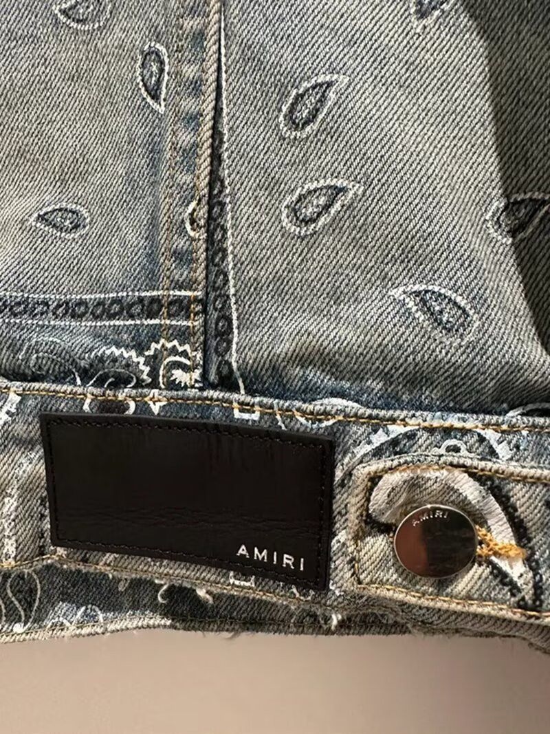 Amiri Amiri denim jacket Size US L / EU 52-54 / 3 - 4 Thumbnail