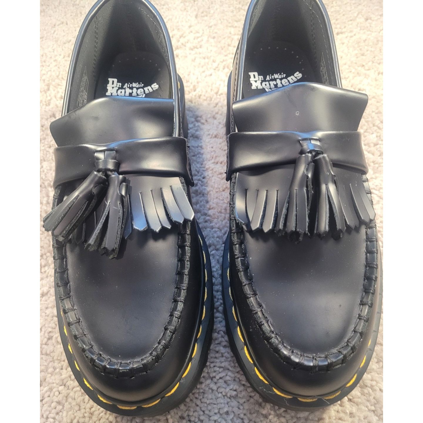 Dr. Martens NWOT Dr Martens Adrian Quad Platform Tassel Loafers Leather Size US 9 / IT 39 - 4 Thumbnail