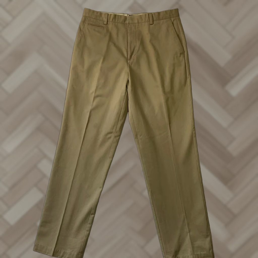 Dockers VINTAGE Dockers Pants Mens Size 36x34 Light Brown Straight Fit Flat Front Adult 36 Light Brown Cargo? Size US 36 / EU 52 - 1 Thumbnail