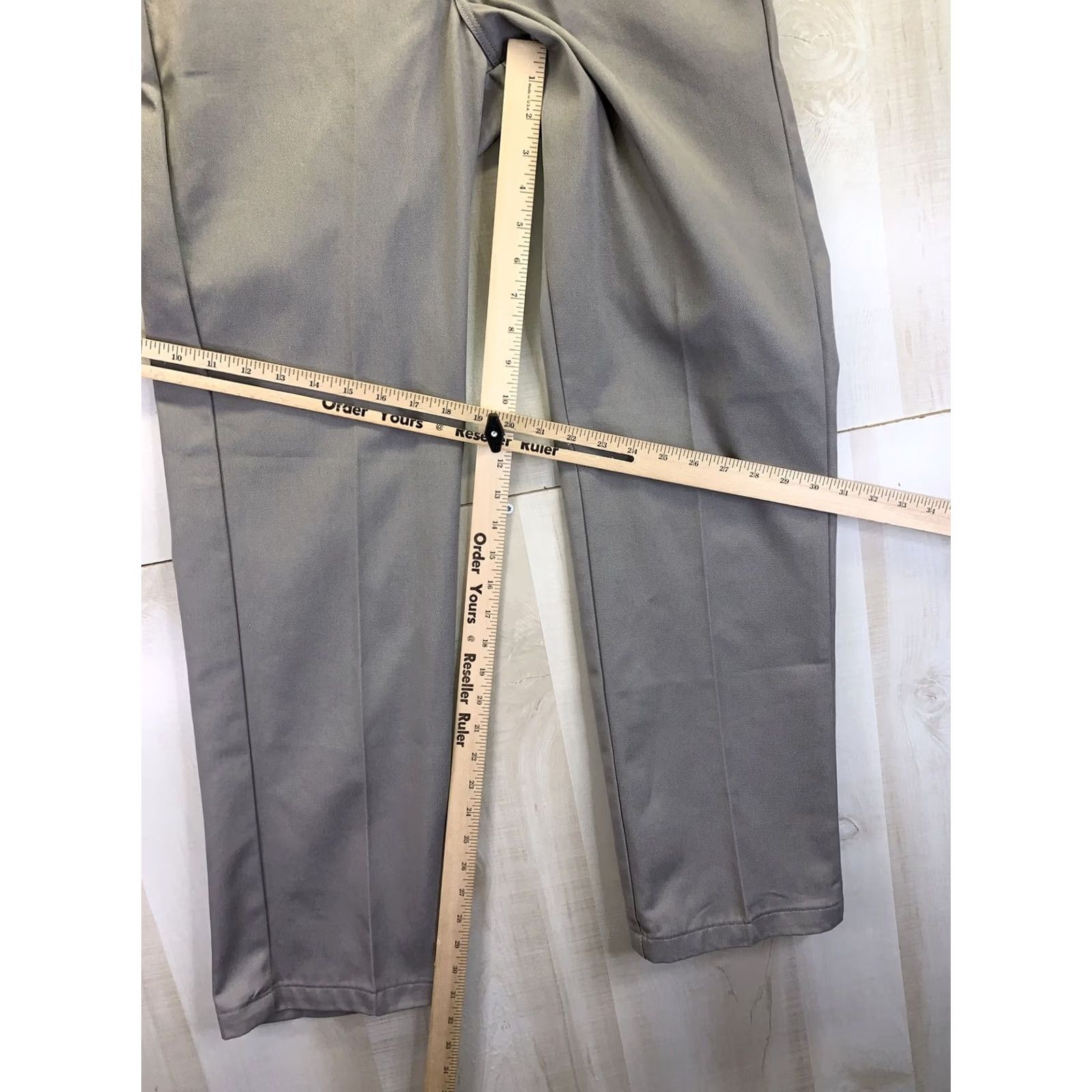 Dickies VINTAGE Dickies Gray Twill Work Pants Mens 29x32-7998 Shirt Pants Adult 1990s Mens Size US 29 - 3 Thumbnail