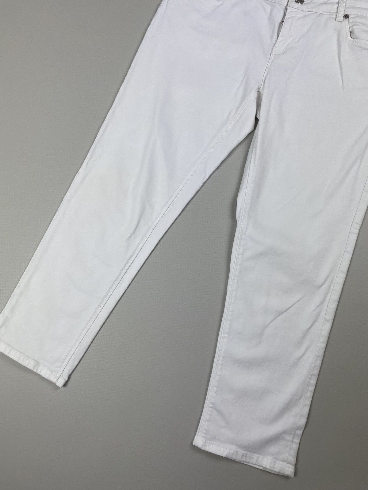 Prada Prada ladies cropped denim Breeches jeans size 29 white Size 29" - 5 Thumbnail