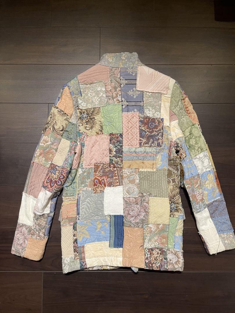 Comme des Garcons Homme Plus 2000SS All Over Gobelin Patchwork Jacket Size US S / EU 44-46 / 1 - 2 Thumbnail