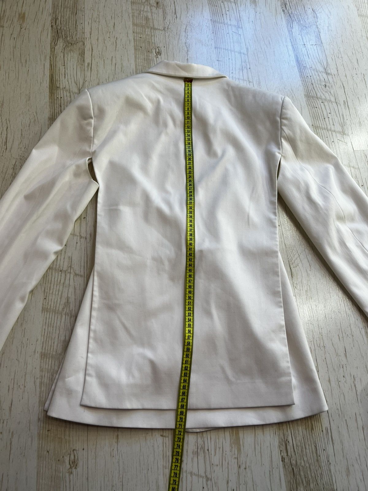 Bevza BEVZA Crossed Asymmetric Jacket White Size S Size S / US 4 / IT 40 - 21 Thumbnail