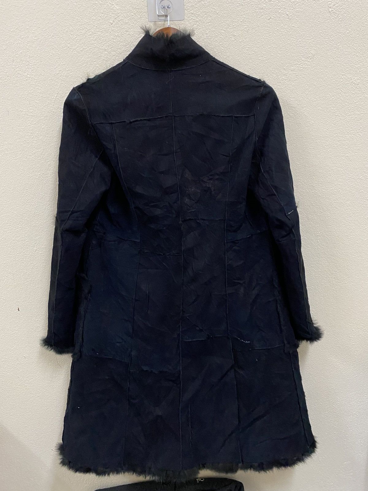 Bajra Vtg 80s Bajra Leather Jacket Fur Black Size US M / EU 48-50 / 2 - 2 Thumbnail
