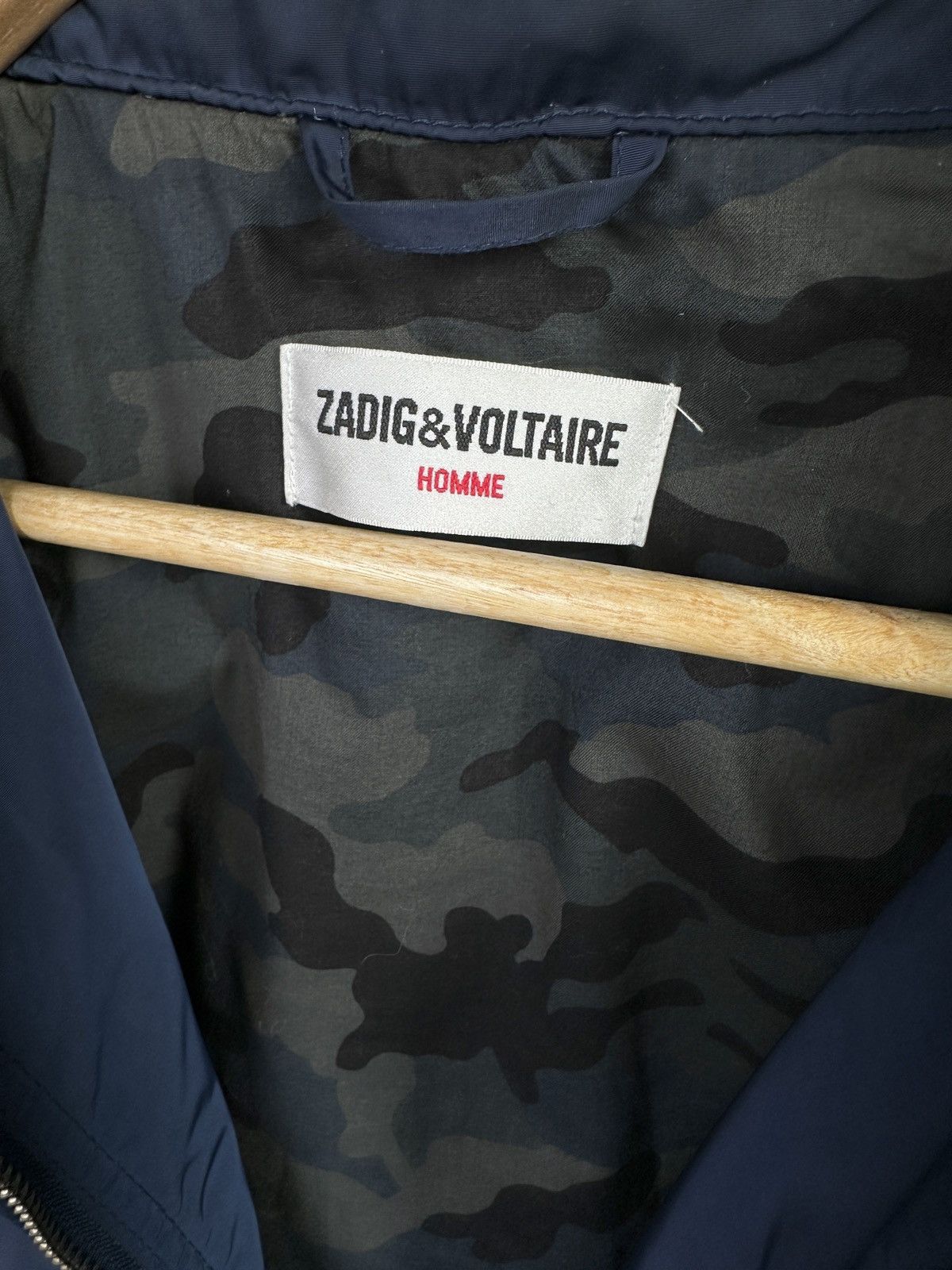 Zadig & Voltaire ZADIG & VOLTAIRE Homme Kobe Bomber Jacket Blue Men’s size L Size US L / EU 52-54 / 3 - 13 Thumbnail