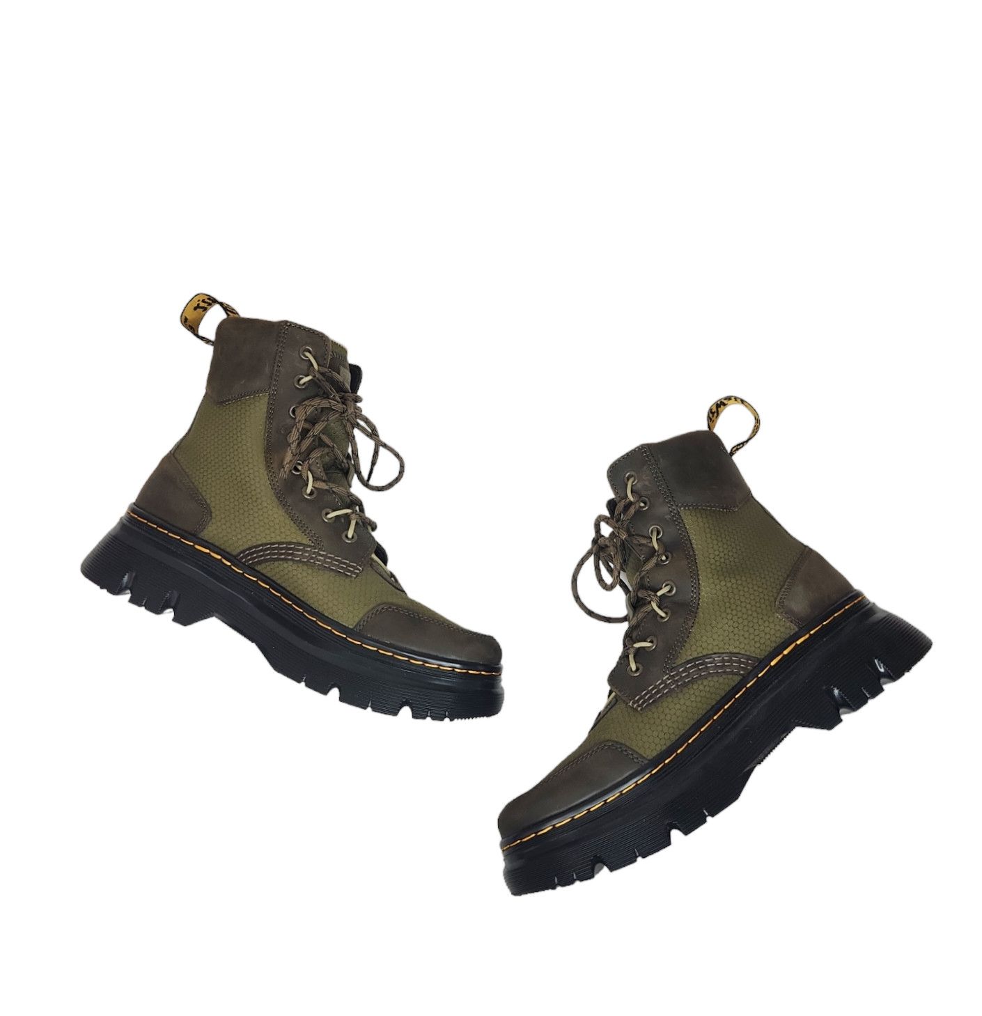 Martens Tarik Toe Guard Utility Boots military green